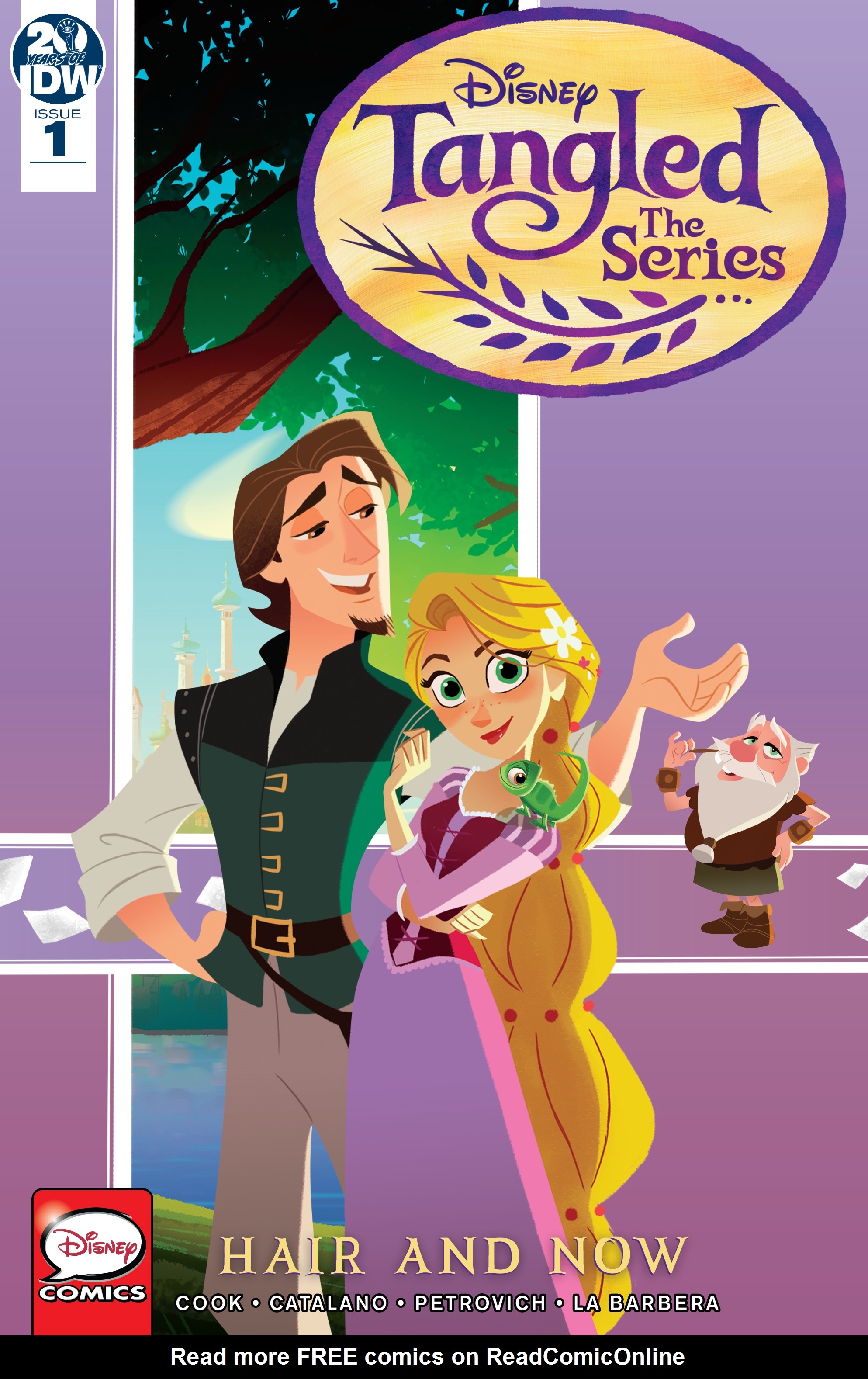 Read online Tangled: The Series: Hair and Now comic -  Issue #1 - 1