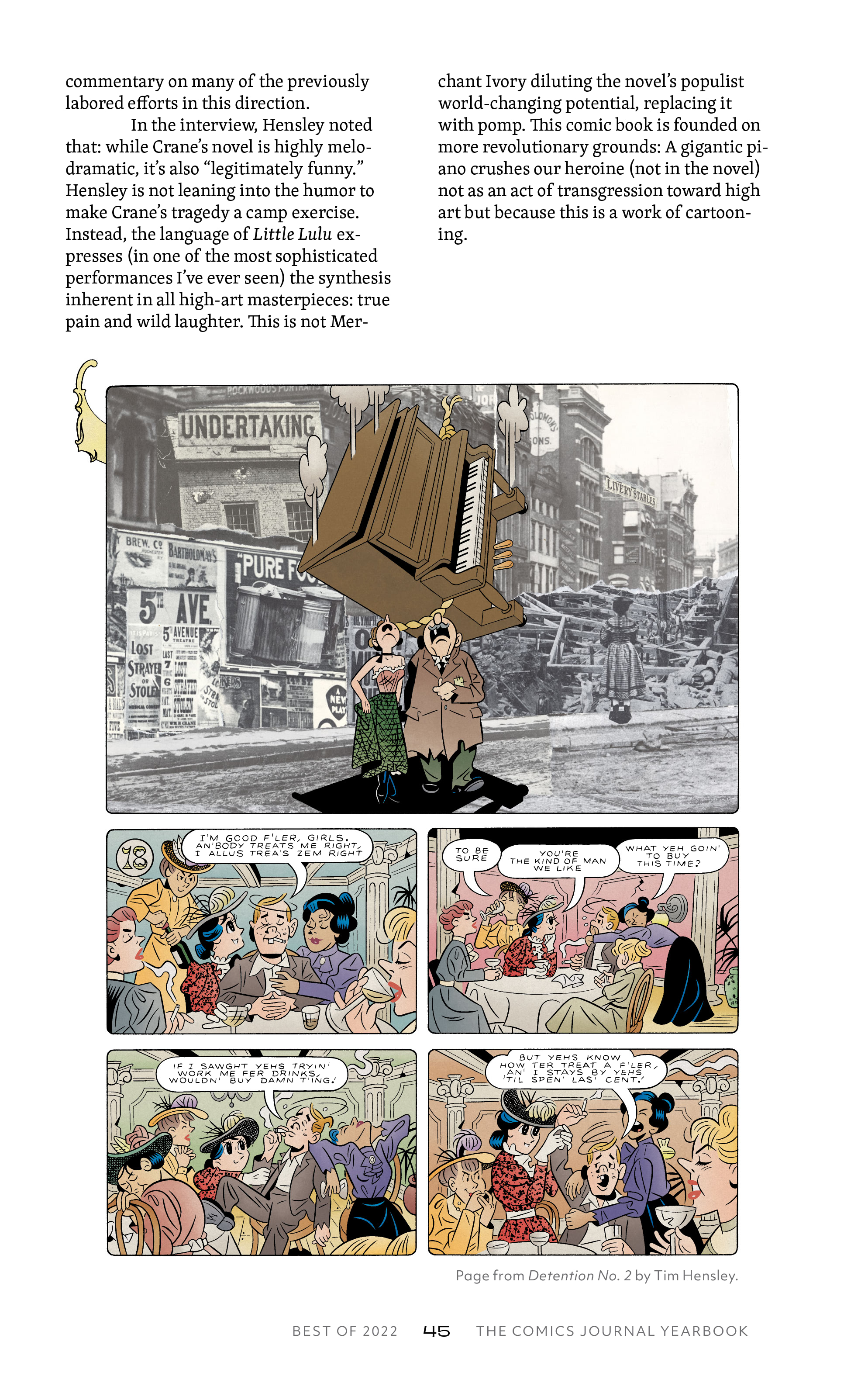 Read online The Comics Journal Yearbook: Best of 2022 comic -  Issue # TPB - 53