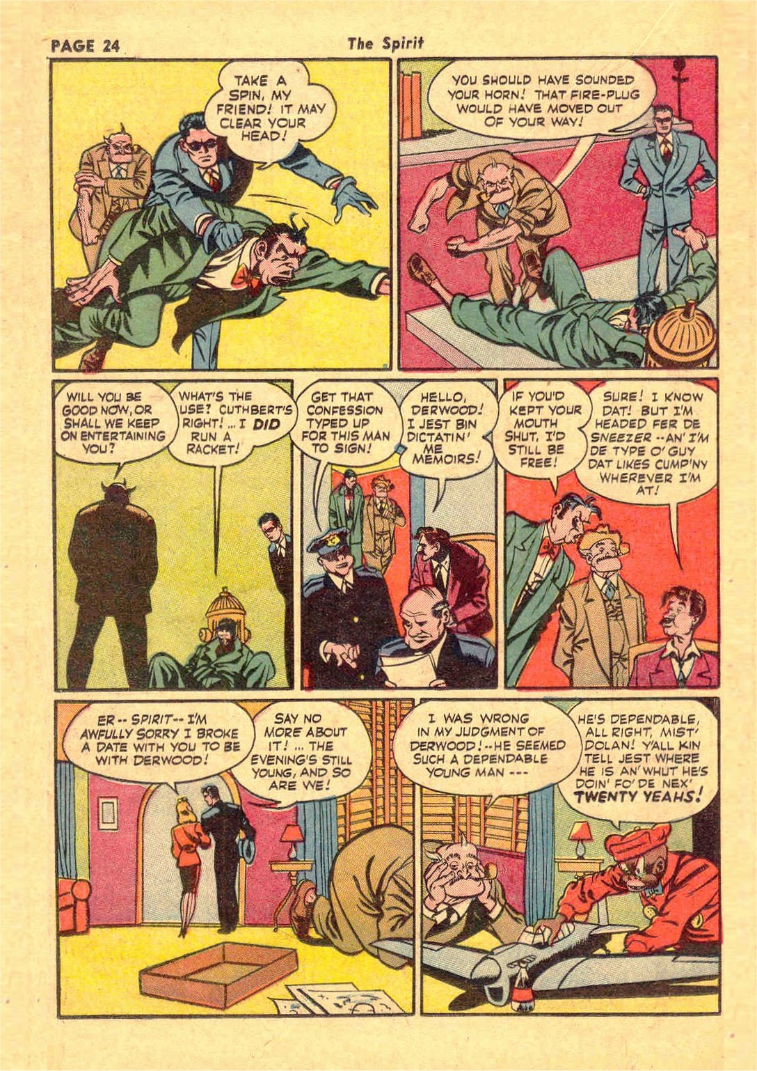 Read online The Spirit (1944) comic -  Issue #3 - 26