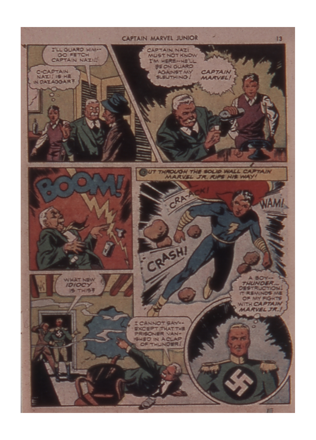 Read online Captain Marvel, Jr. comic -  Issue #1 - 13