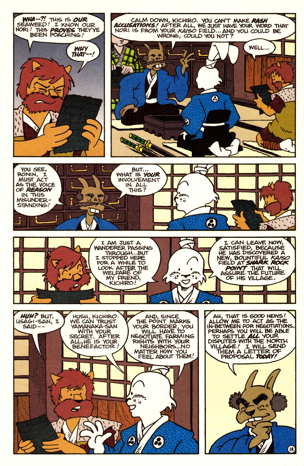 Read online Usagi Yojimbo (1993) comic -  Issue #15 - 15