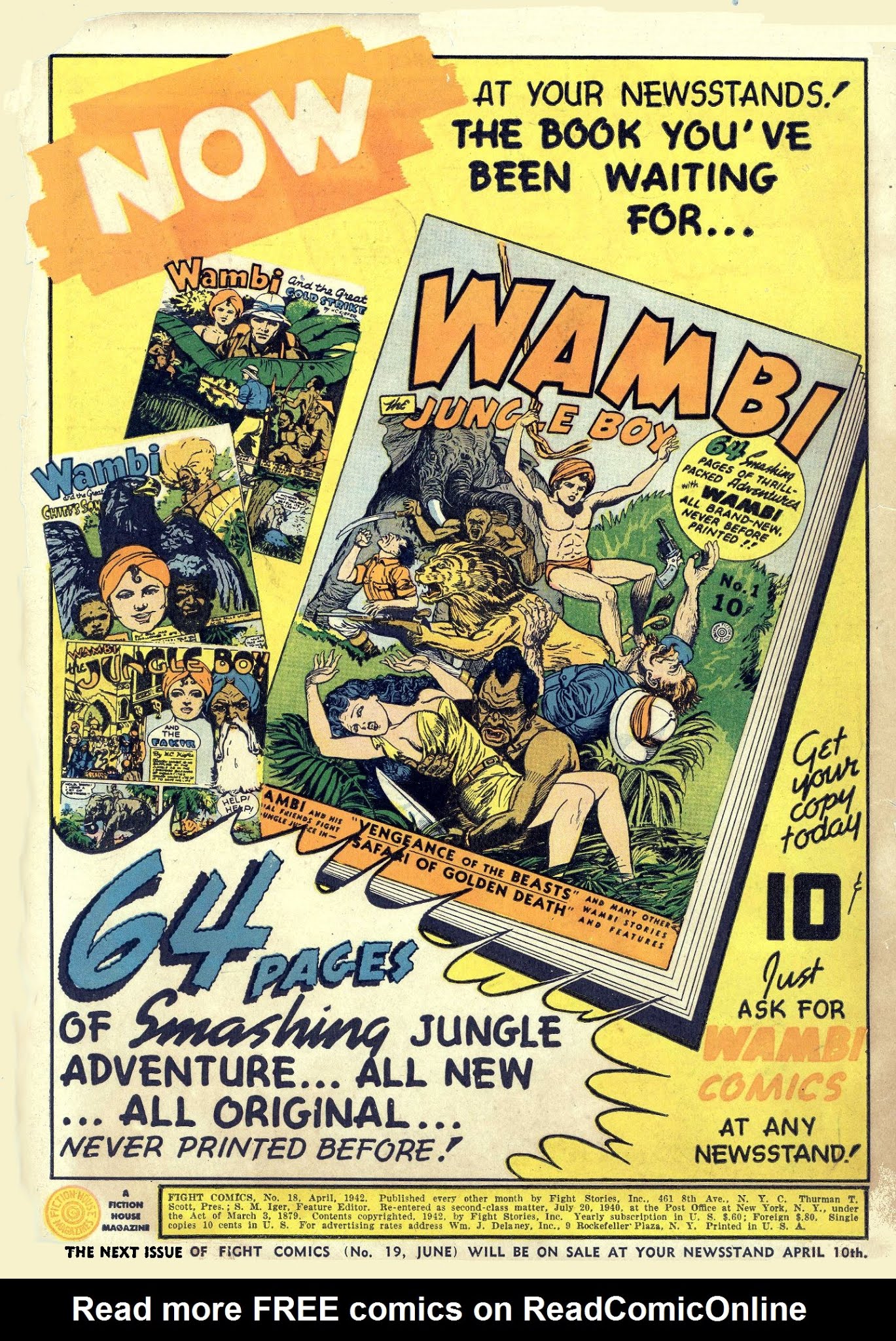 Read online Fight Comics comic -  Issue #18 - 2