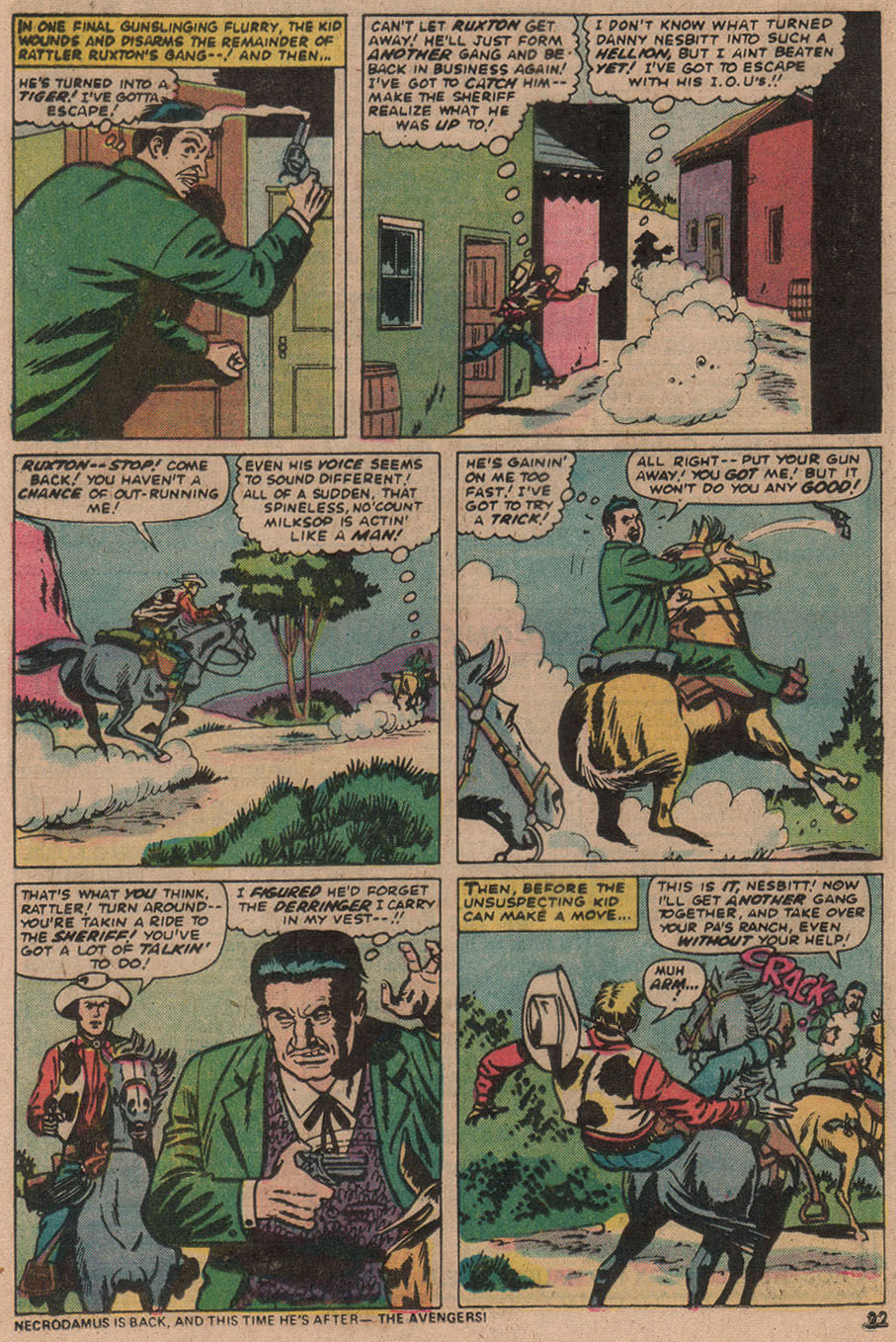 Read online Kid Colt Outlaw comic -  Issue #187 - 23