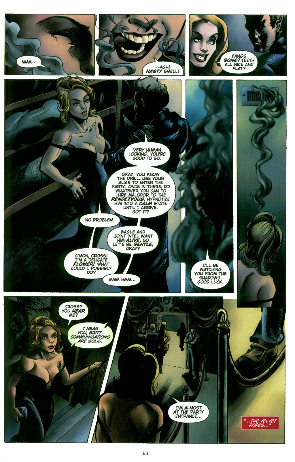 Read online CVO: Covert Vampiric Operations comic -  Issue # Full - 15