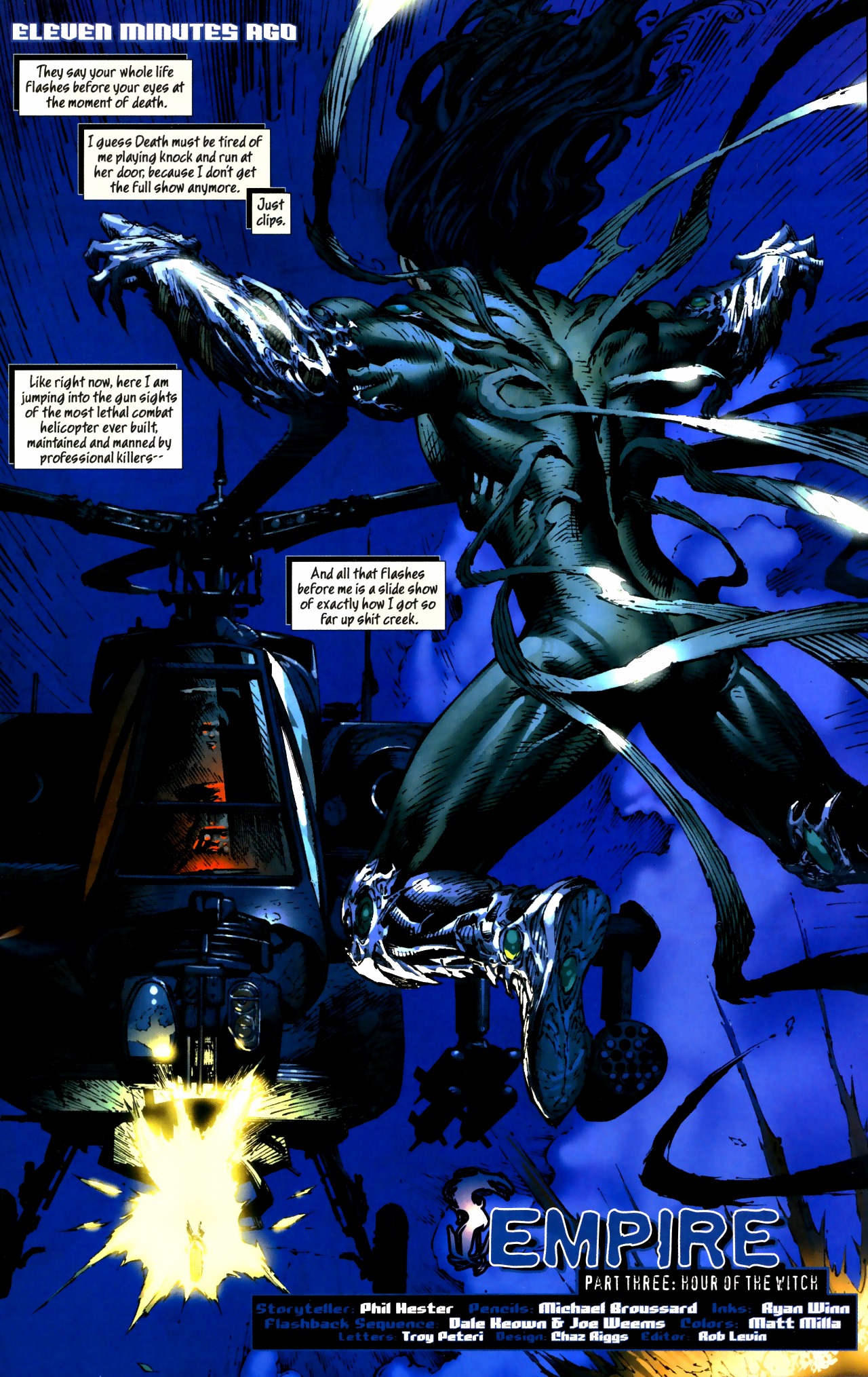 Read online The Darkness (2007) comic -  Issue #3 - 4