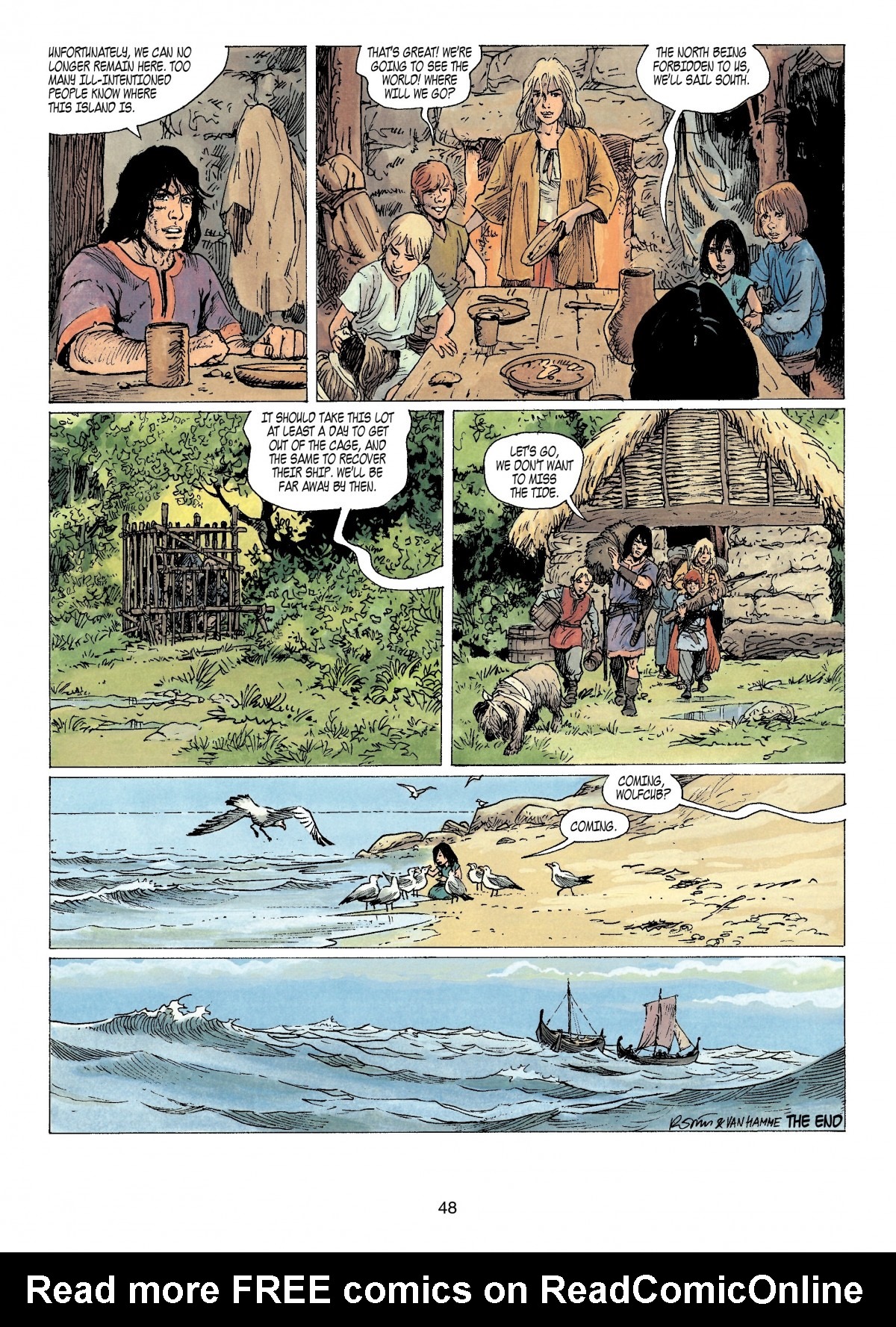 Read online Thorgal comic -  Issue #15 - 48