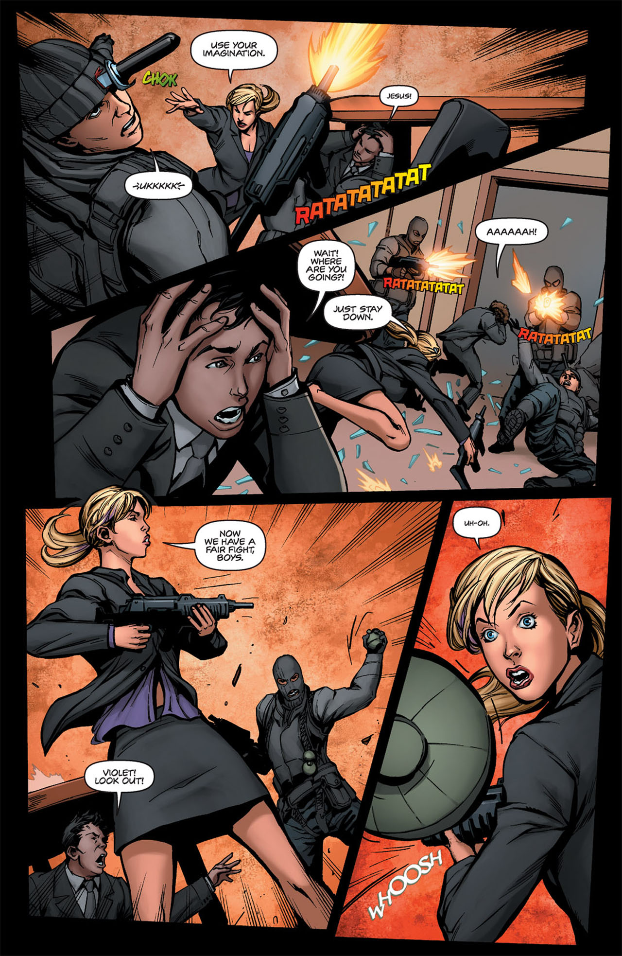 Read online Executive Assistant: Violet comic -  Issue #1 - 17