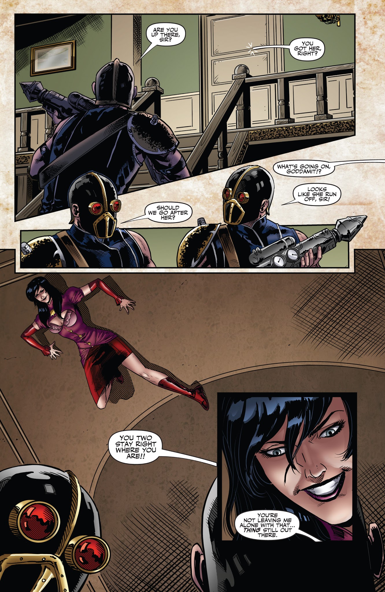 Read online Legenderry: Vampirella comic -  Issue #1 - 19