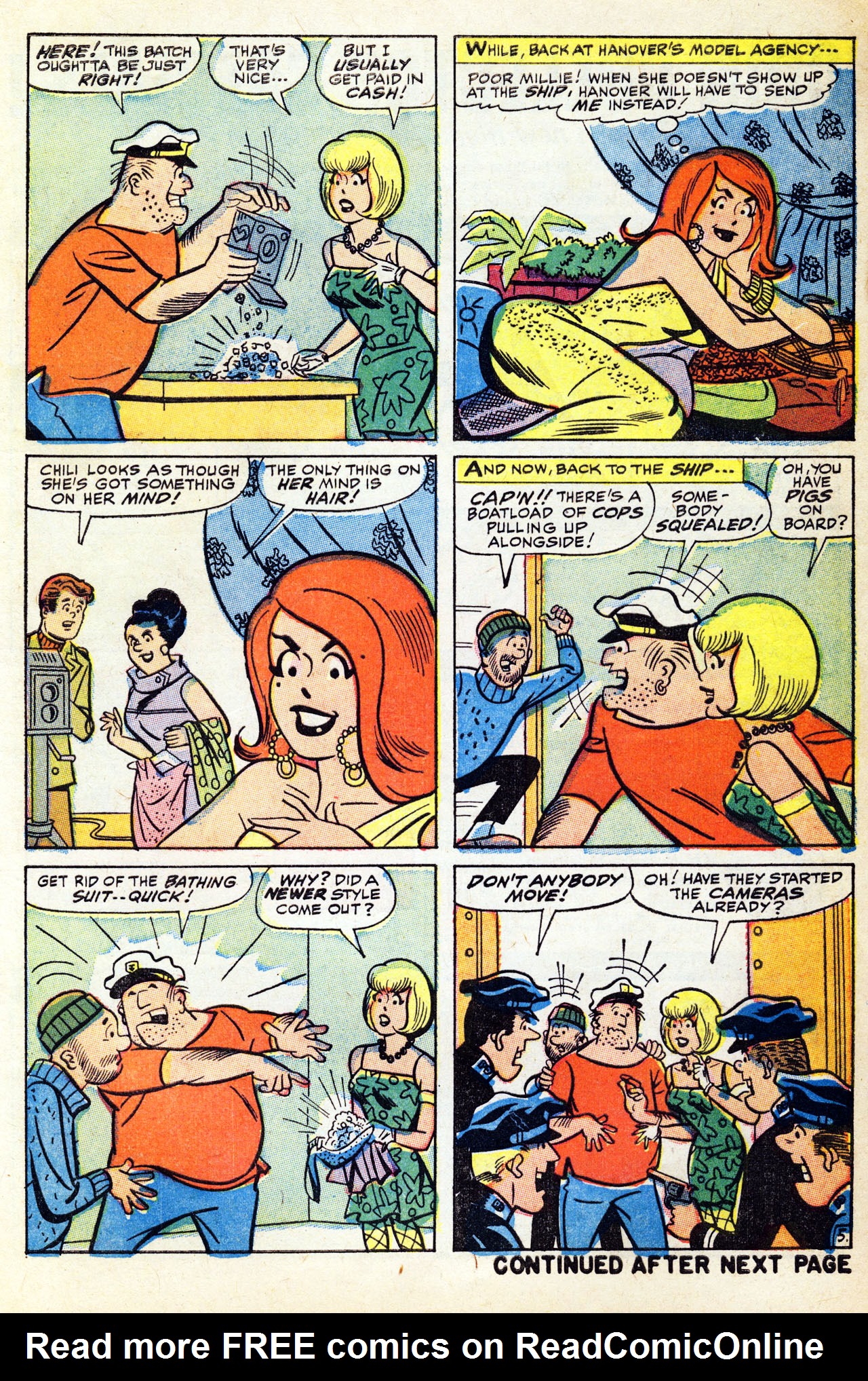 Read online Millie the Model comic -  Issue #155 - 7