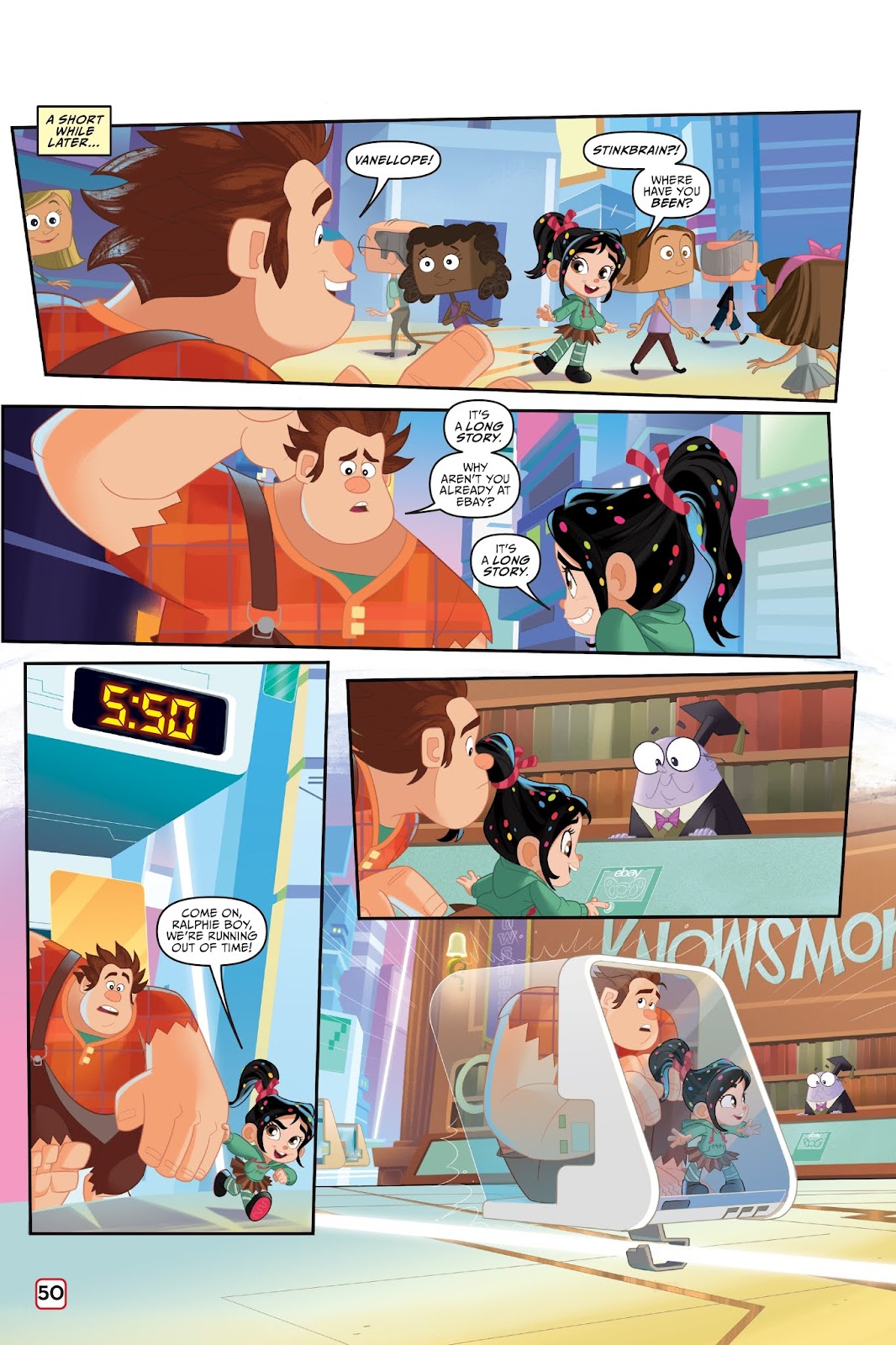 Disney Ralph Breaks the Internet: Click Start- Select-Your-Story Adventure issue Full - Page 47