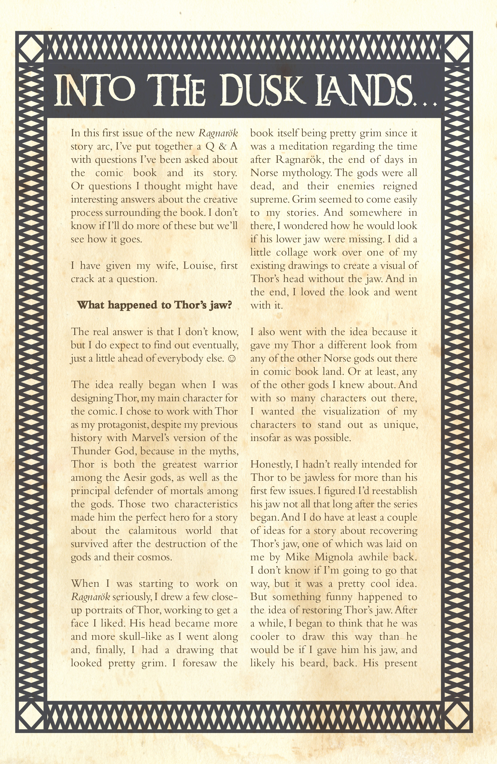 Read online Ragnarok: The Breaking of Helheim comic -  Issue #1 - 23