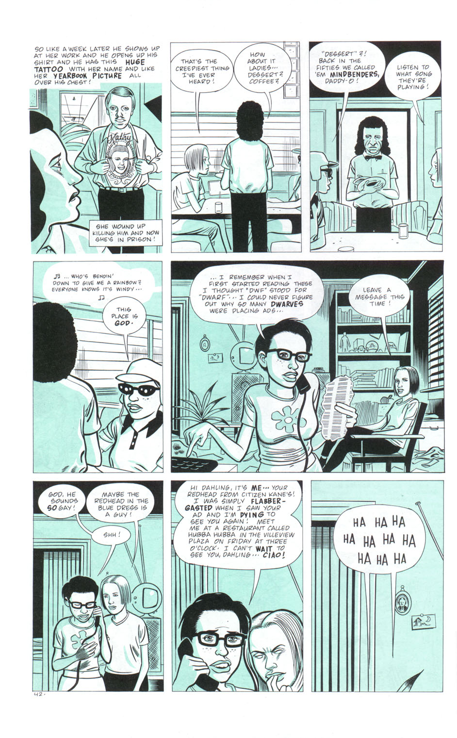 Read online Ghost World comic -  Issue # Full - 43