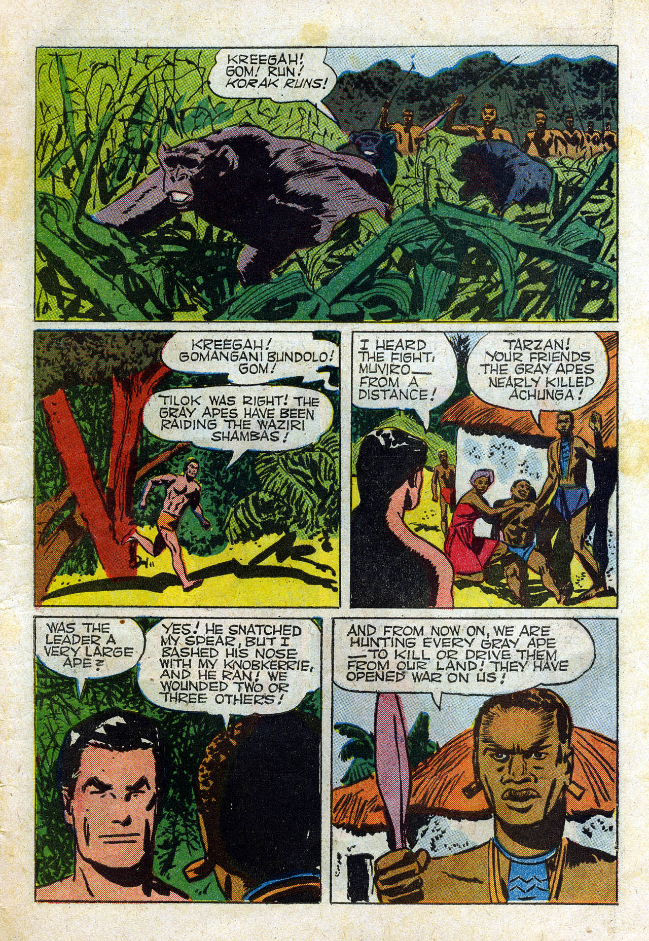 Read online Tarzan (1948) comic -  Issue #117 - 7