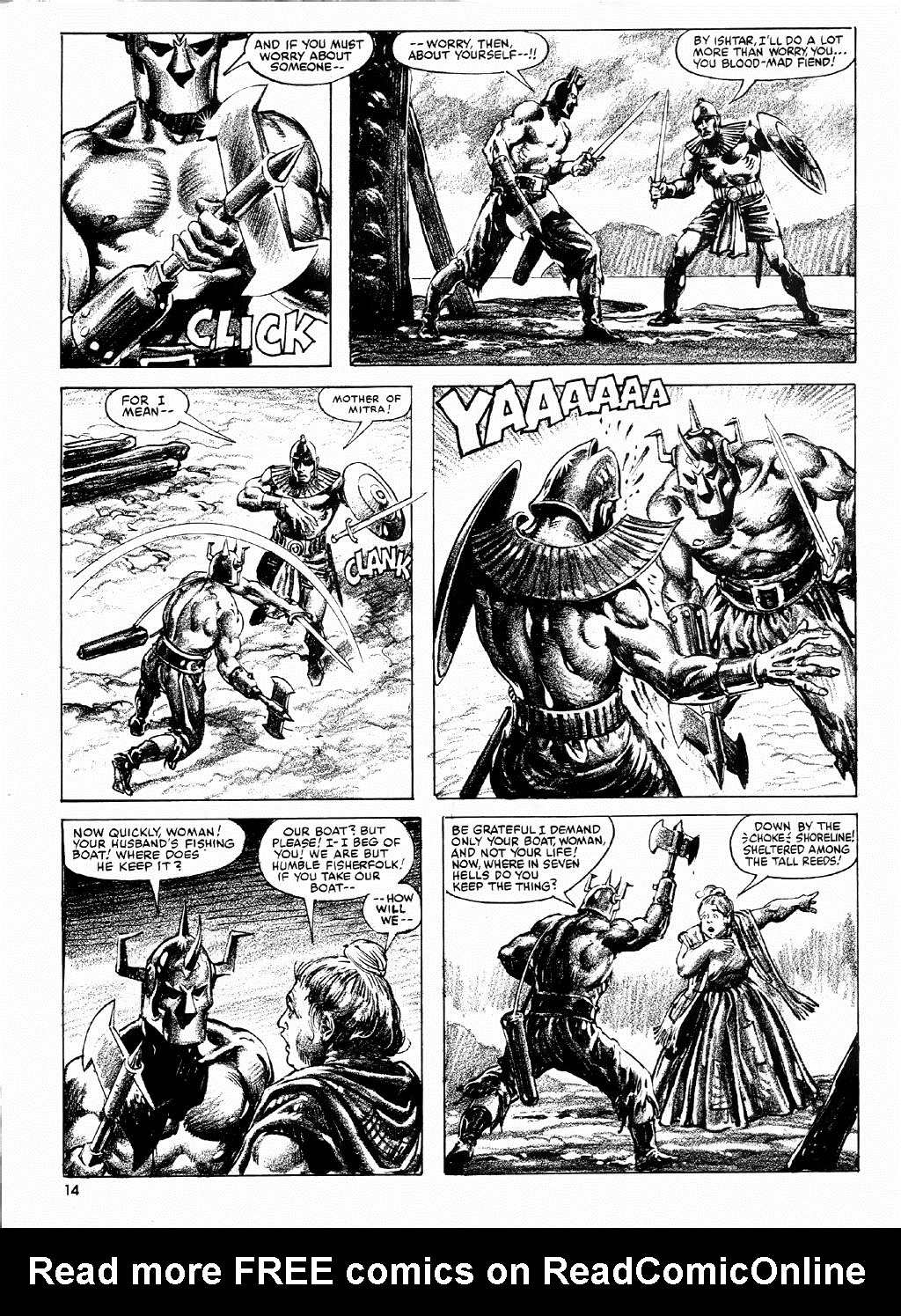 Read online The Savage Sword Of Conan comic -  Issue #82 - 13