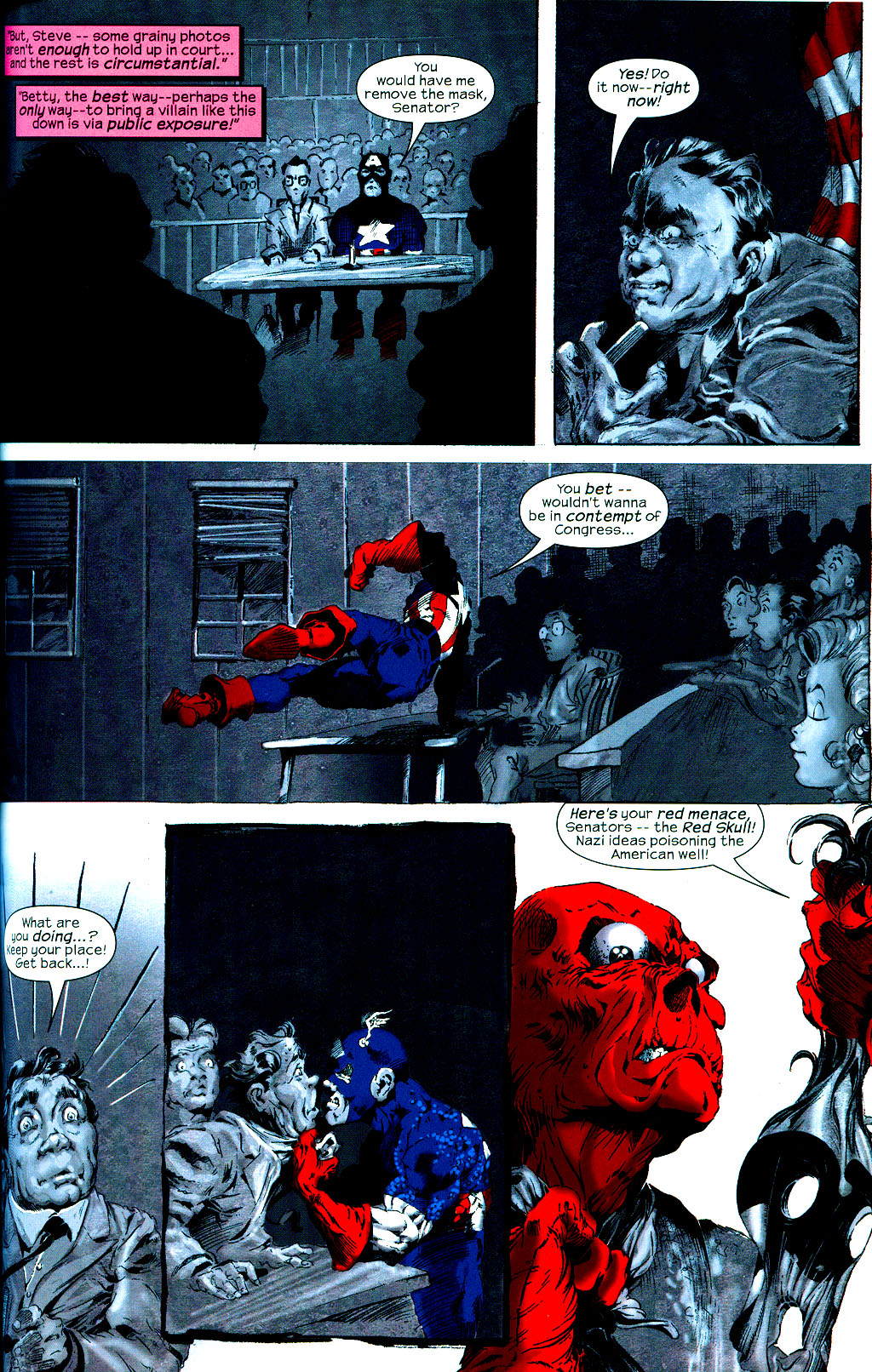 Read online Captain America: Red, White & Blue comic -  Issue # TPB - 53