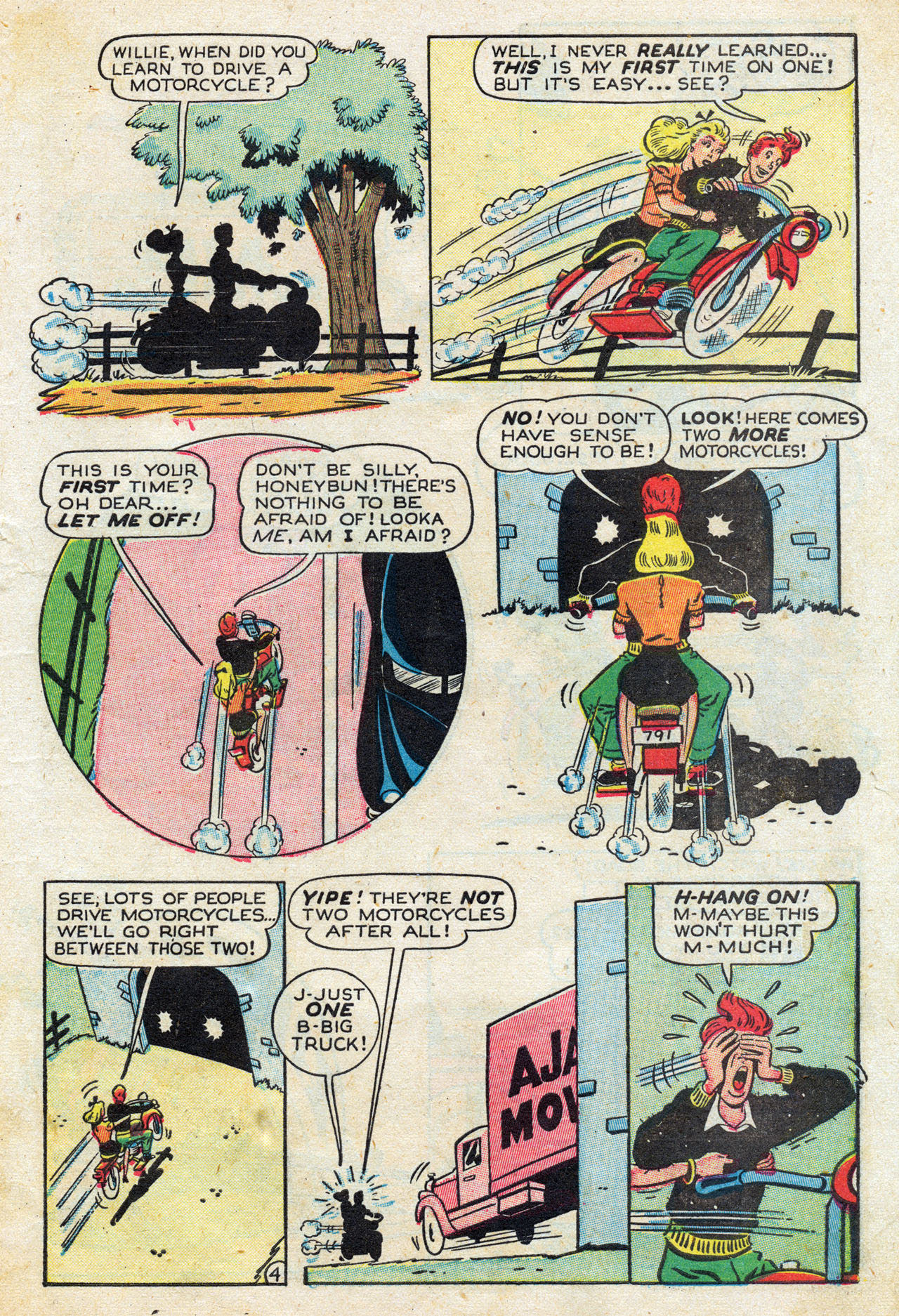Read online Willie Comics (1946) comic -  Issue #8 - 6