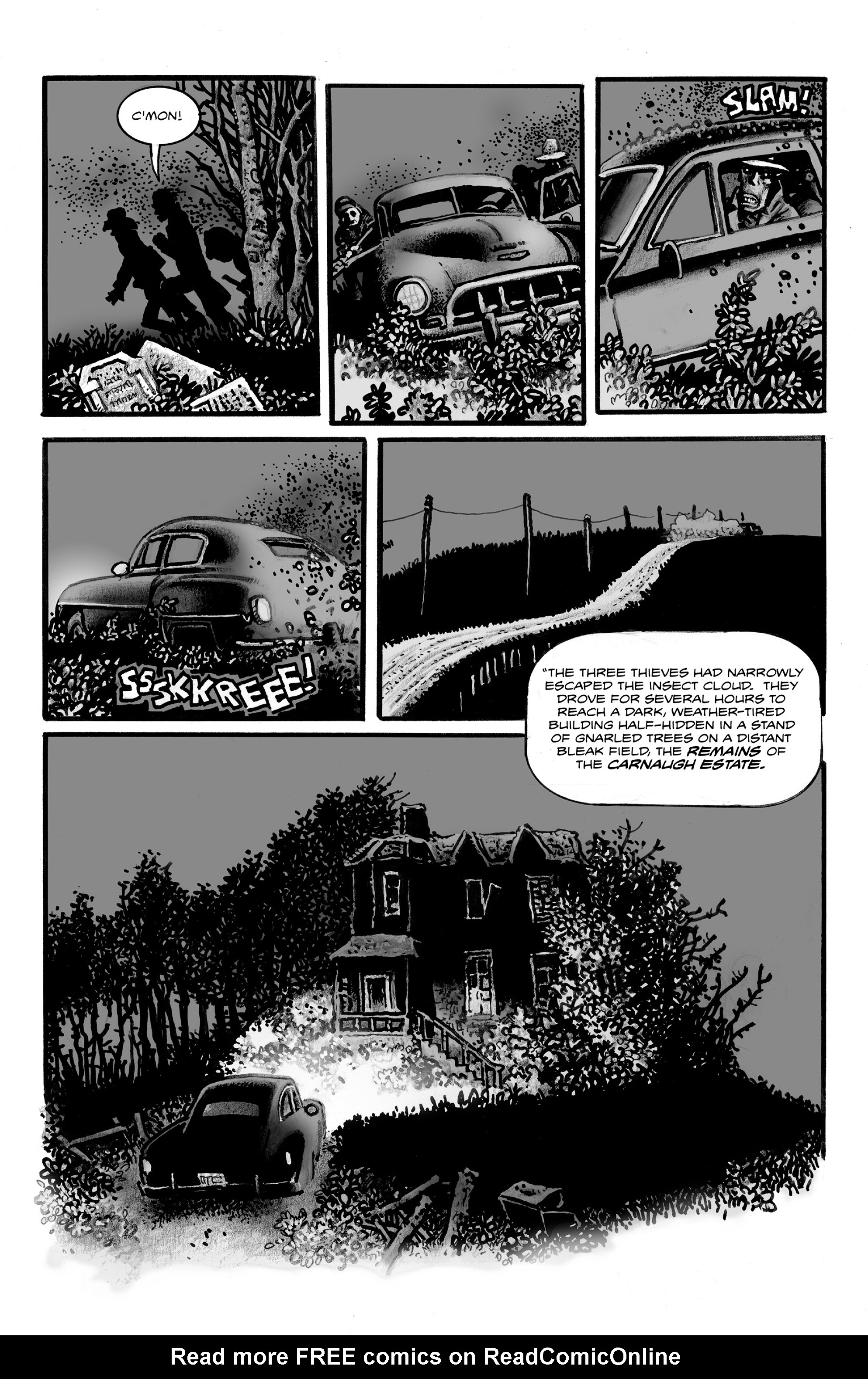 Read online Shadows on the Grave comic -  Issue #3 - 10