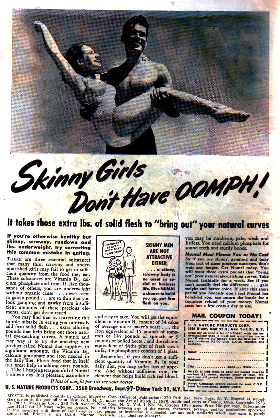 Read online Mystic (1951) comic -  Issue #24 - 2