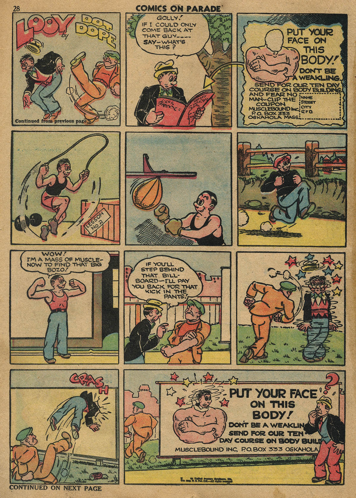 Read online Comics on Parade comic -  Issue #9 - 30