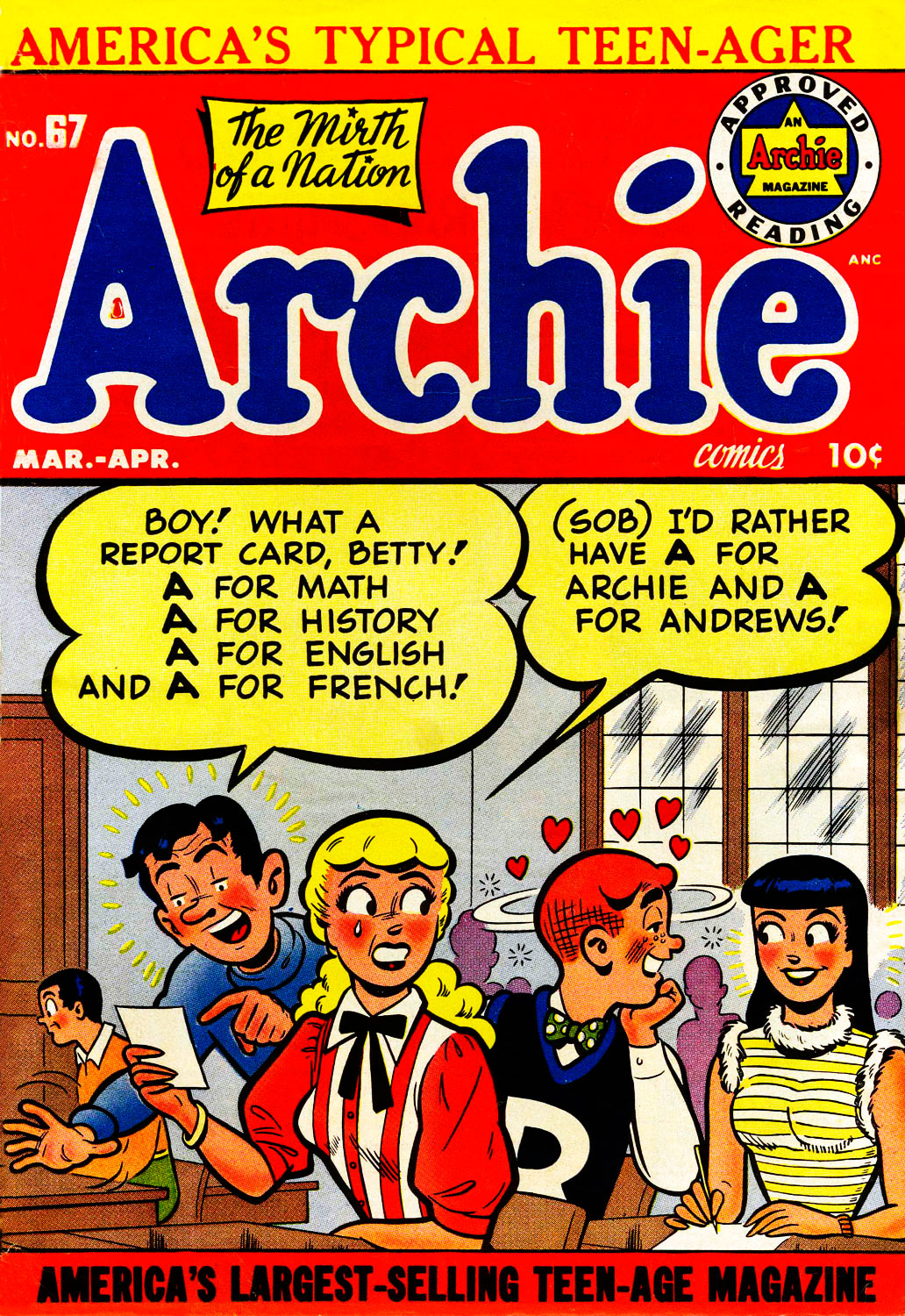Read online Archie Comics comic -  Issue #067 - 1