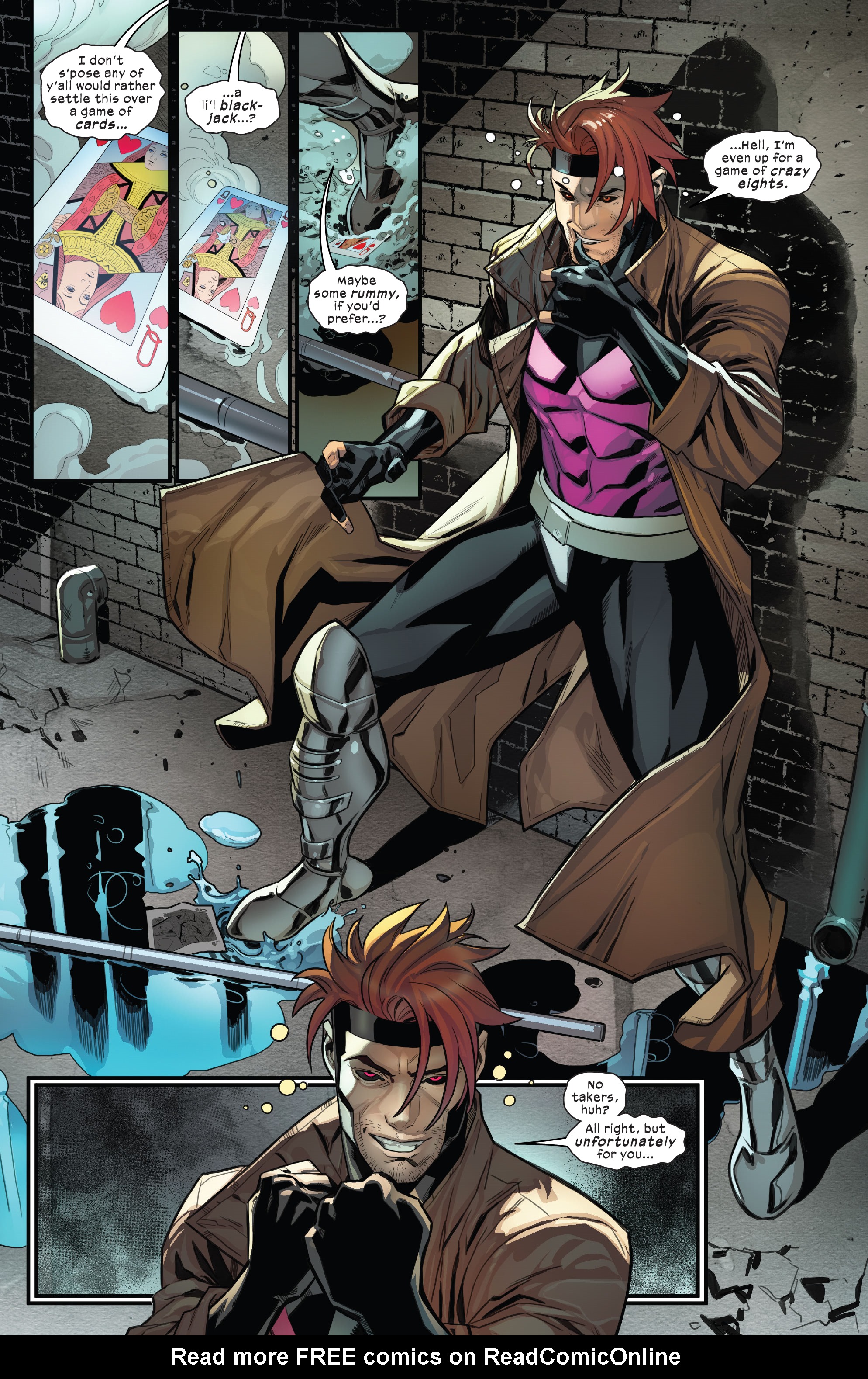Read online Rogue & Gambit (2023) comic -  Issue #1 - 2