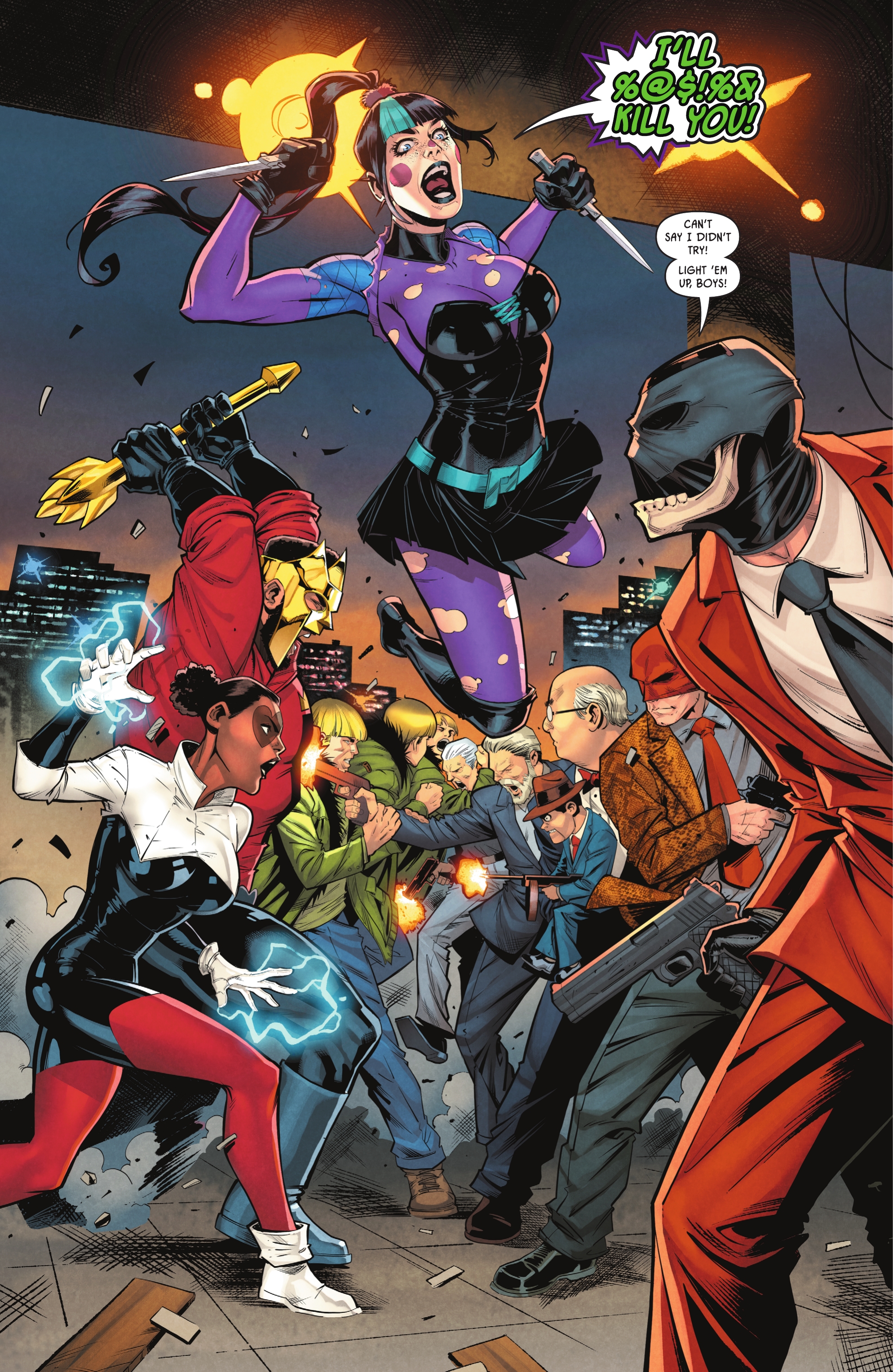 Read online Punchline: The Gotham Game comic -  Issue #4 - 23