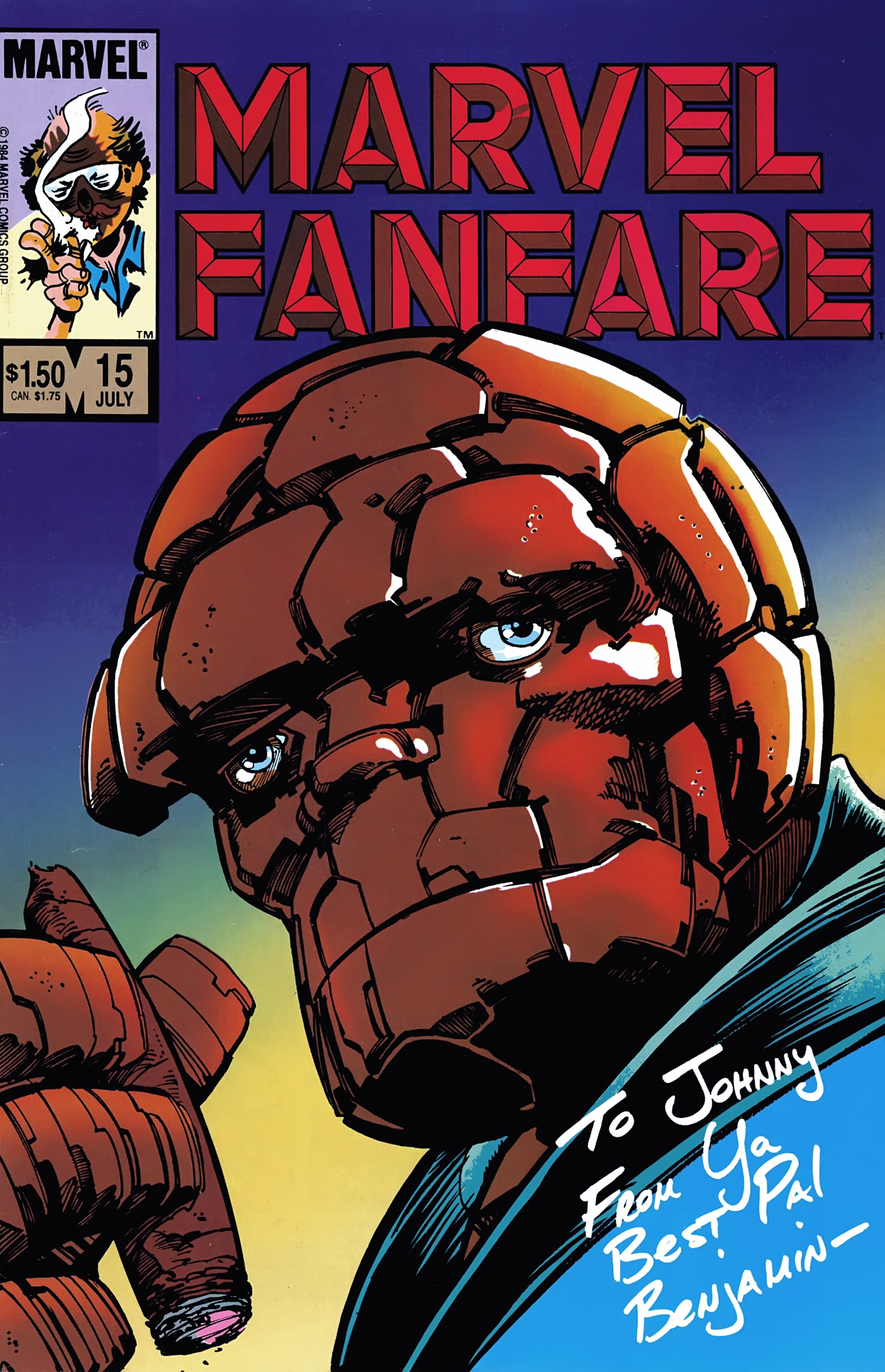 Read online Marvel Fanfare (1982) comic -  Issue #15 - 1