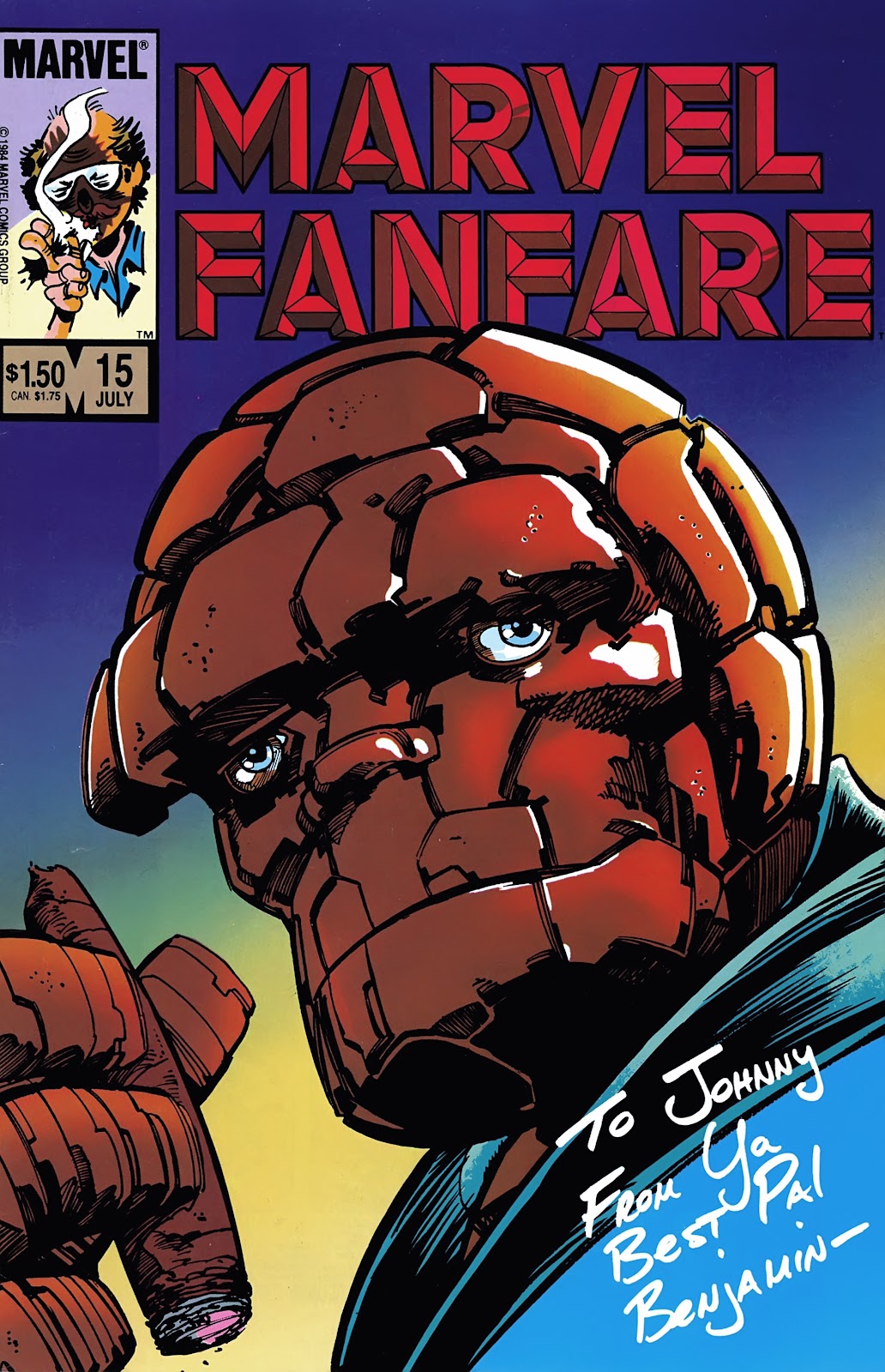 Marvel Fanfare (1982) issue 15 - Page 1
