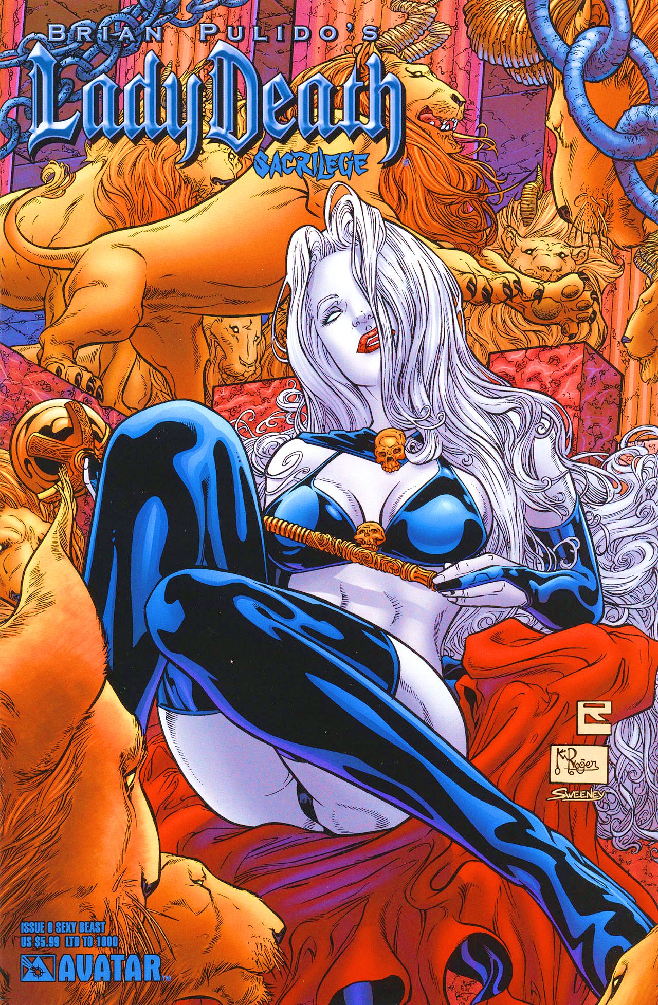 Read online Brian Pulido's Lady Death: Sacrilege comic -  Issue #0 - 4