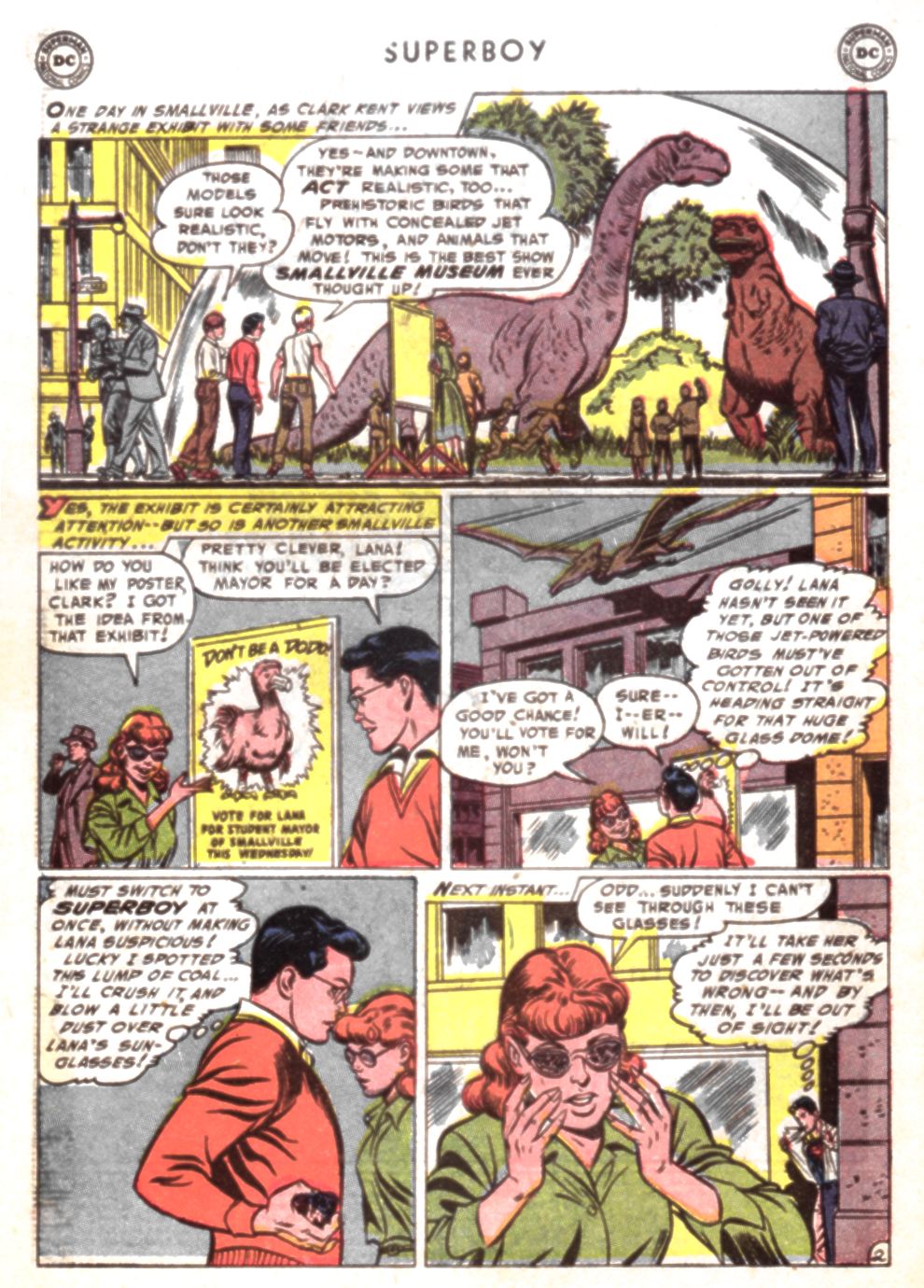 Read online Superboy (1949) comic -  Issue #35 - 3