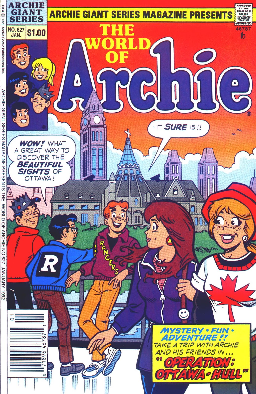 Archie Giant Series Magazine 627 Page 1