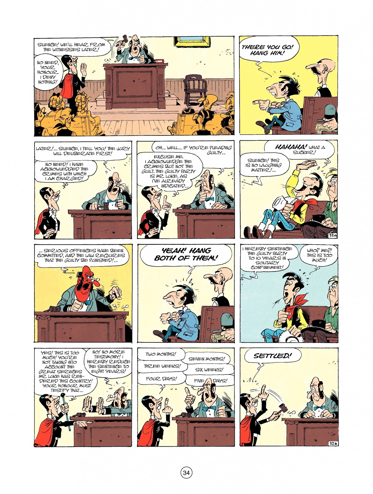 Read online A Lucky Luke Adventure comic -  Issue #37 - 34