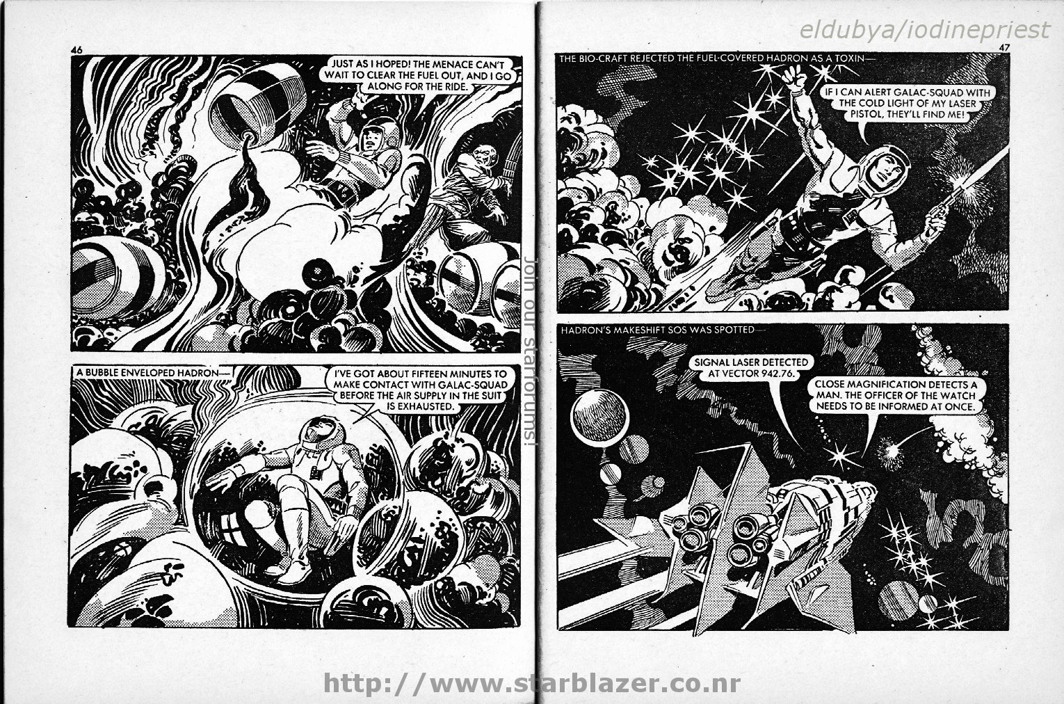 Read online Starblazer comic -  Issue #121 - 25