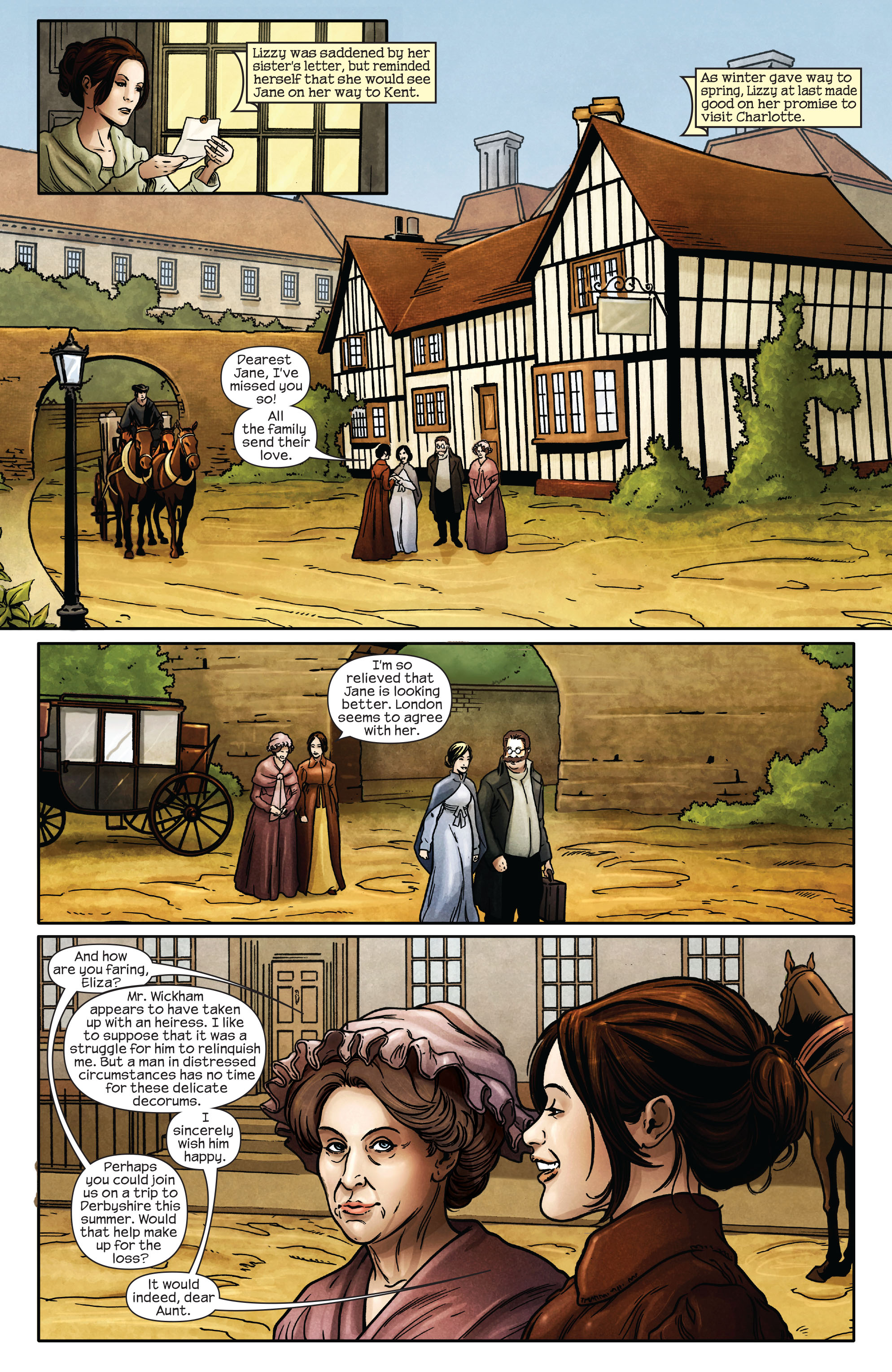 Read online Pride & Prejudice (2009) comic -  Issue #3 - 9
