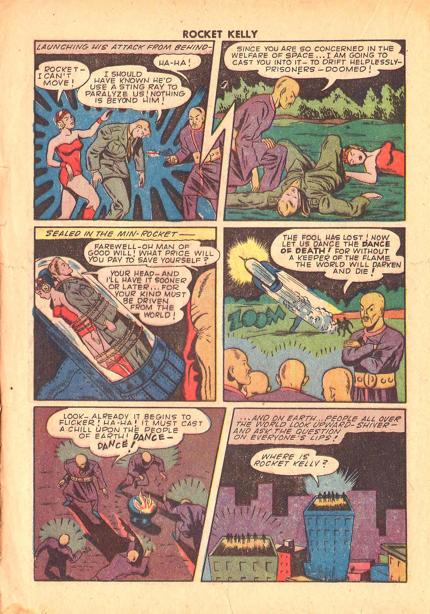 Read online Rocket Kelly (1945) comic -  Issue #1 - 20