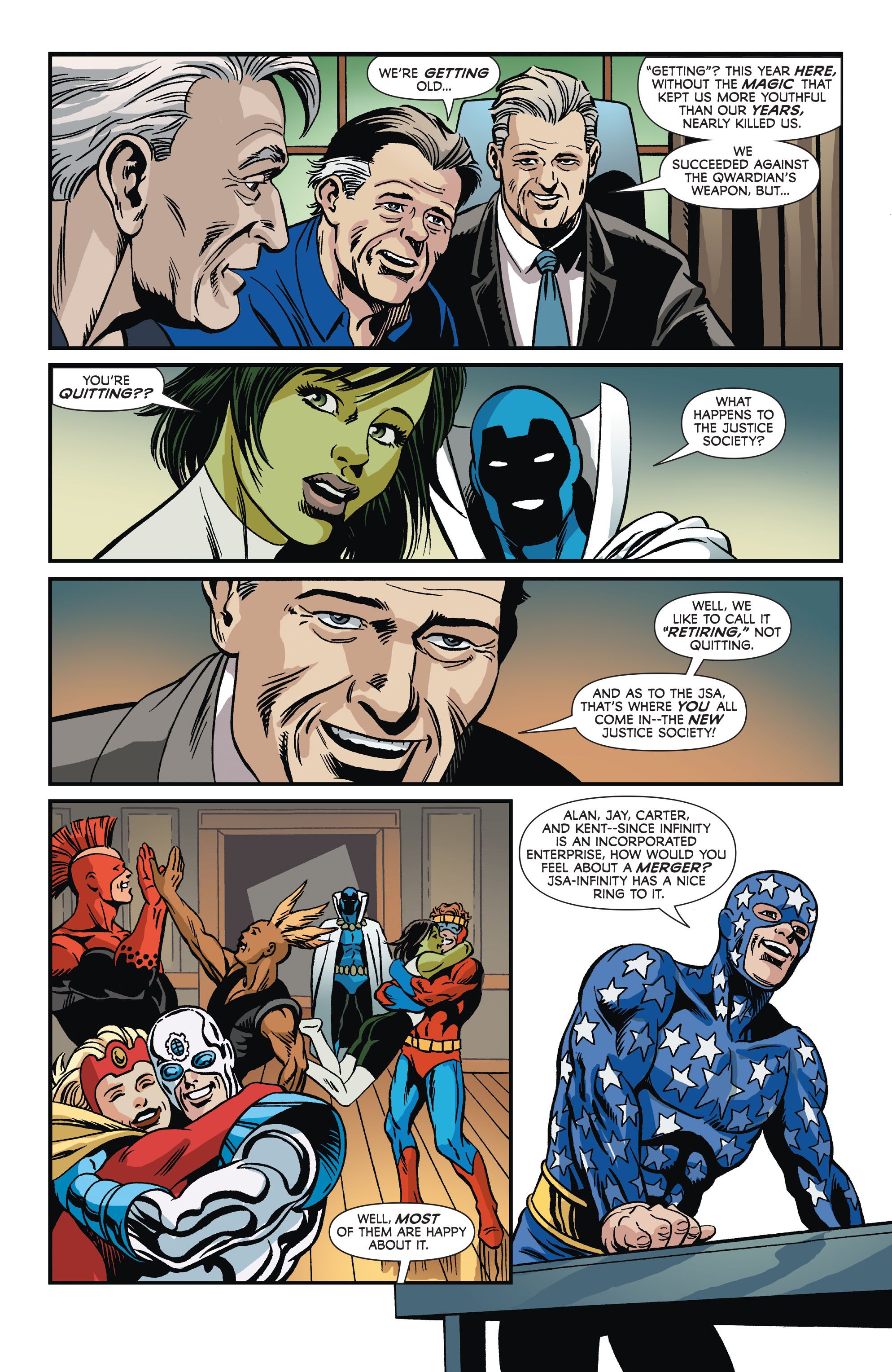 Read online Convergence Infinity Inc. comic -  Issue #2 - 22