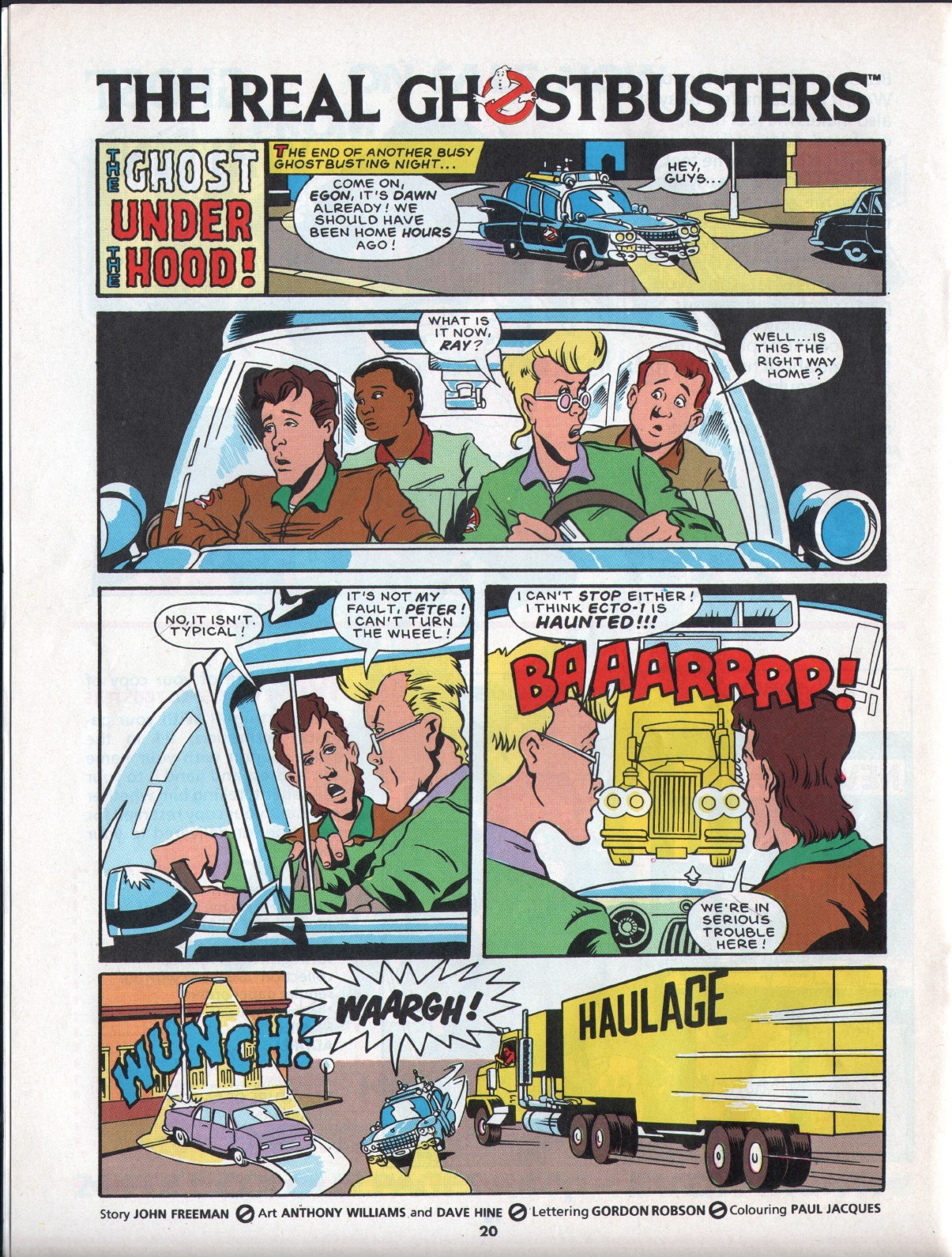 Read online The Real Ghostbusters comic -  Issue #1 - 20