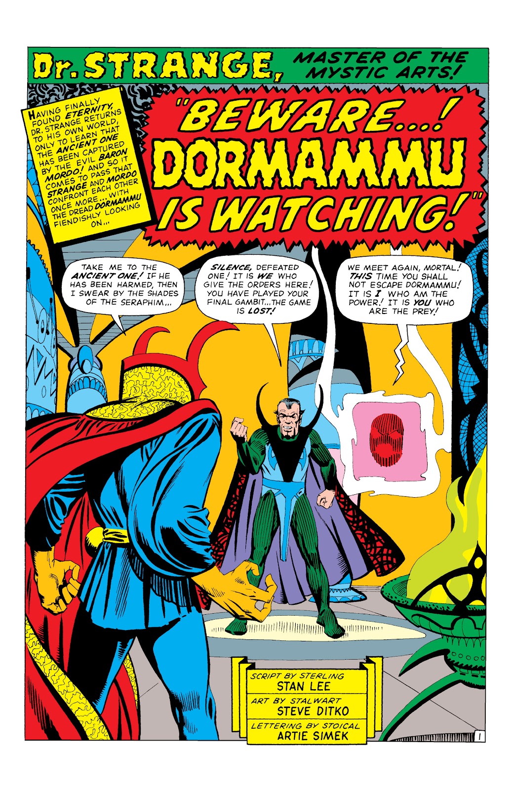 Marvel Masterworks: Doctor Strange issue TPB 1 - Page 275
