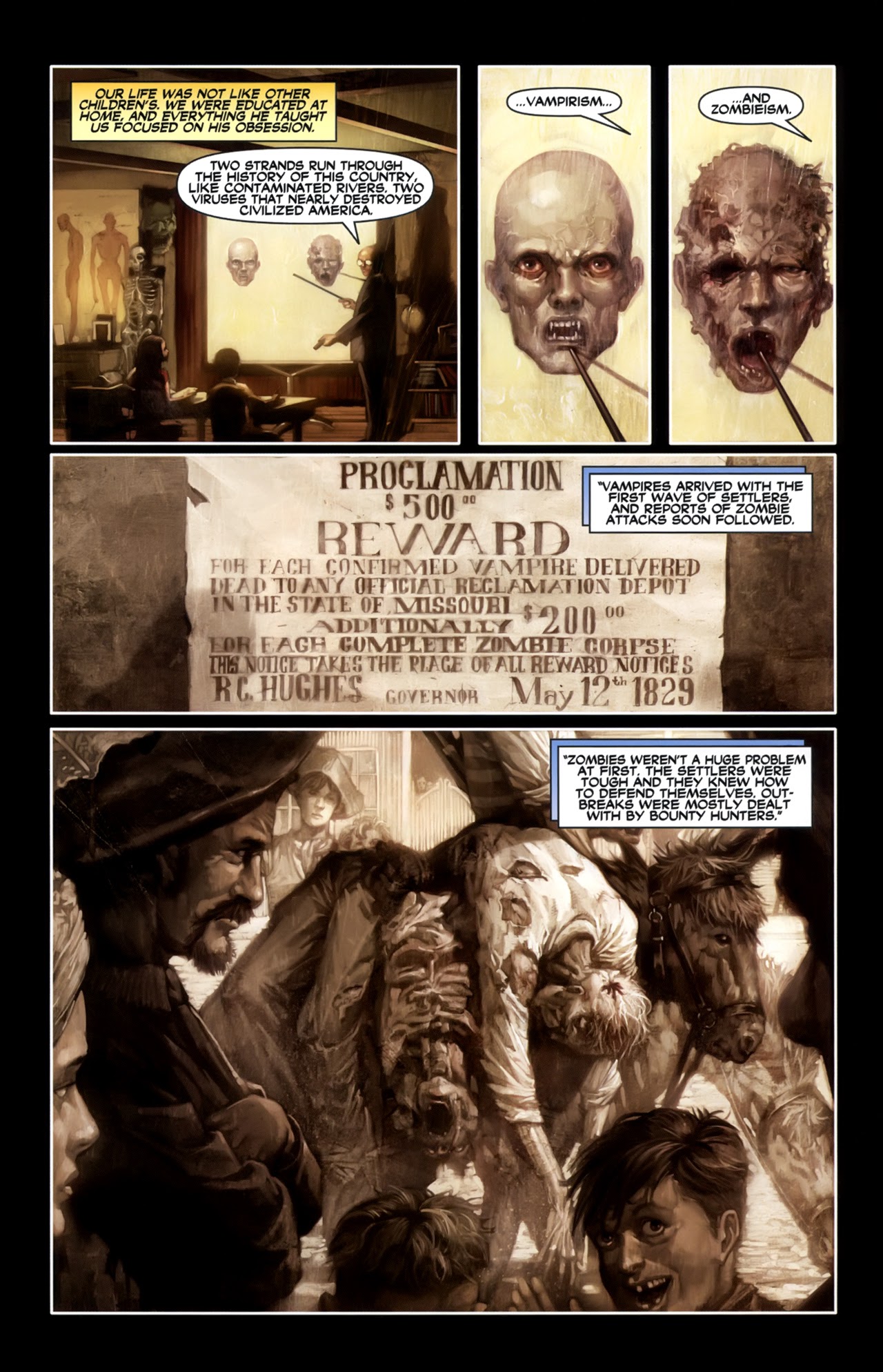 Read online FVZA: Federal Vampire and Zombie Agency comic -  Issue #1 - 8