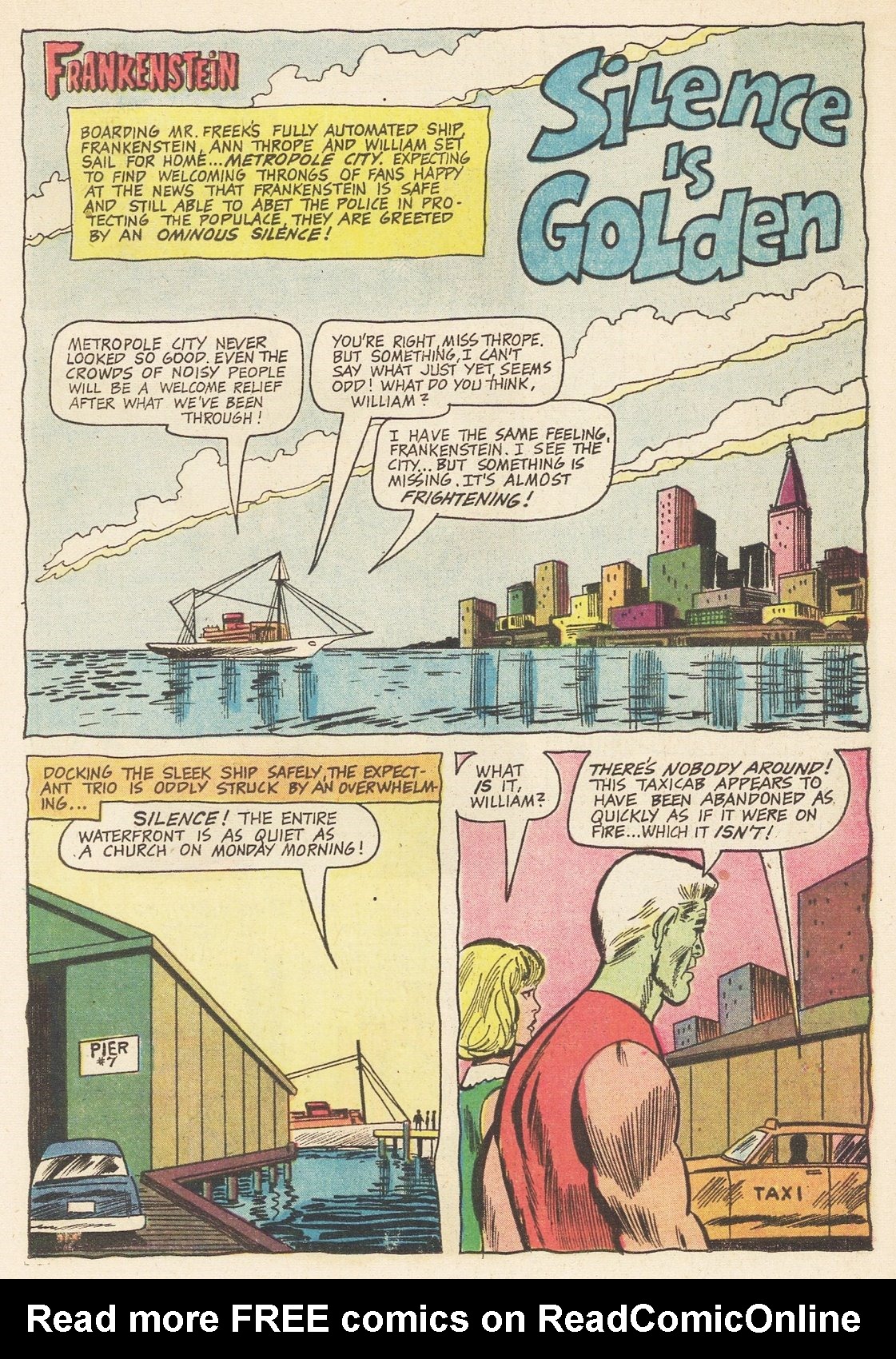 Read online Frankenstein (1964) comic -  Issue #4 - 19