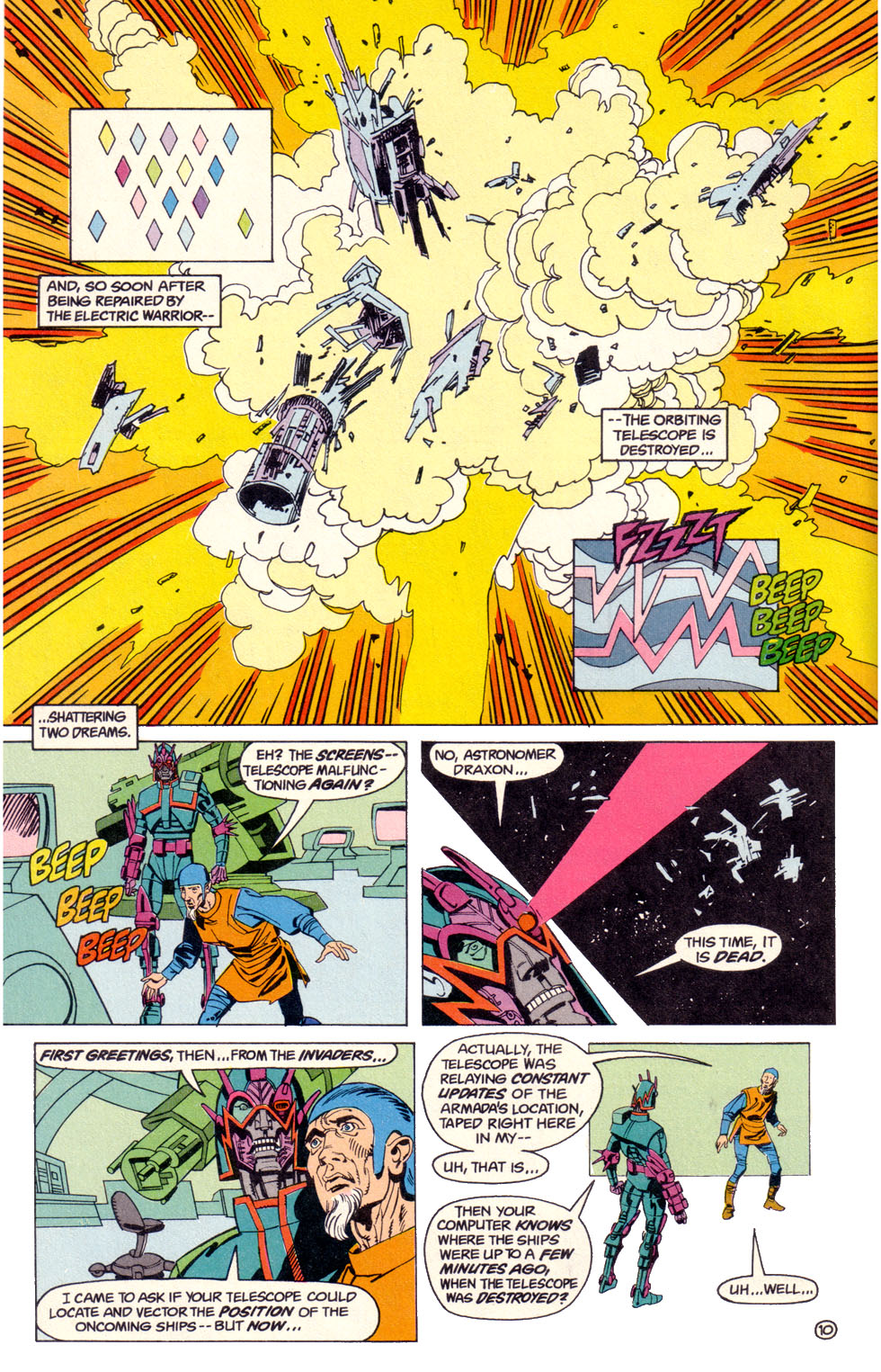 Read online Electric Warrior comic -  Issue #15 - 12