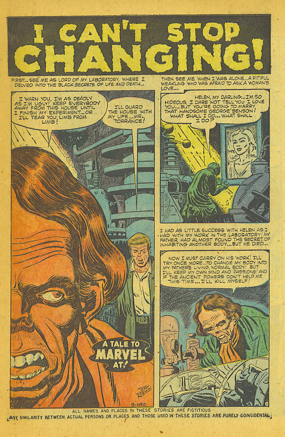 Marvel Tales (1949) 111 Page 1
