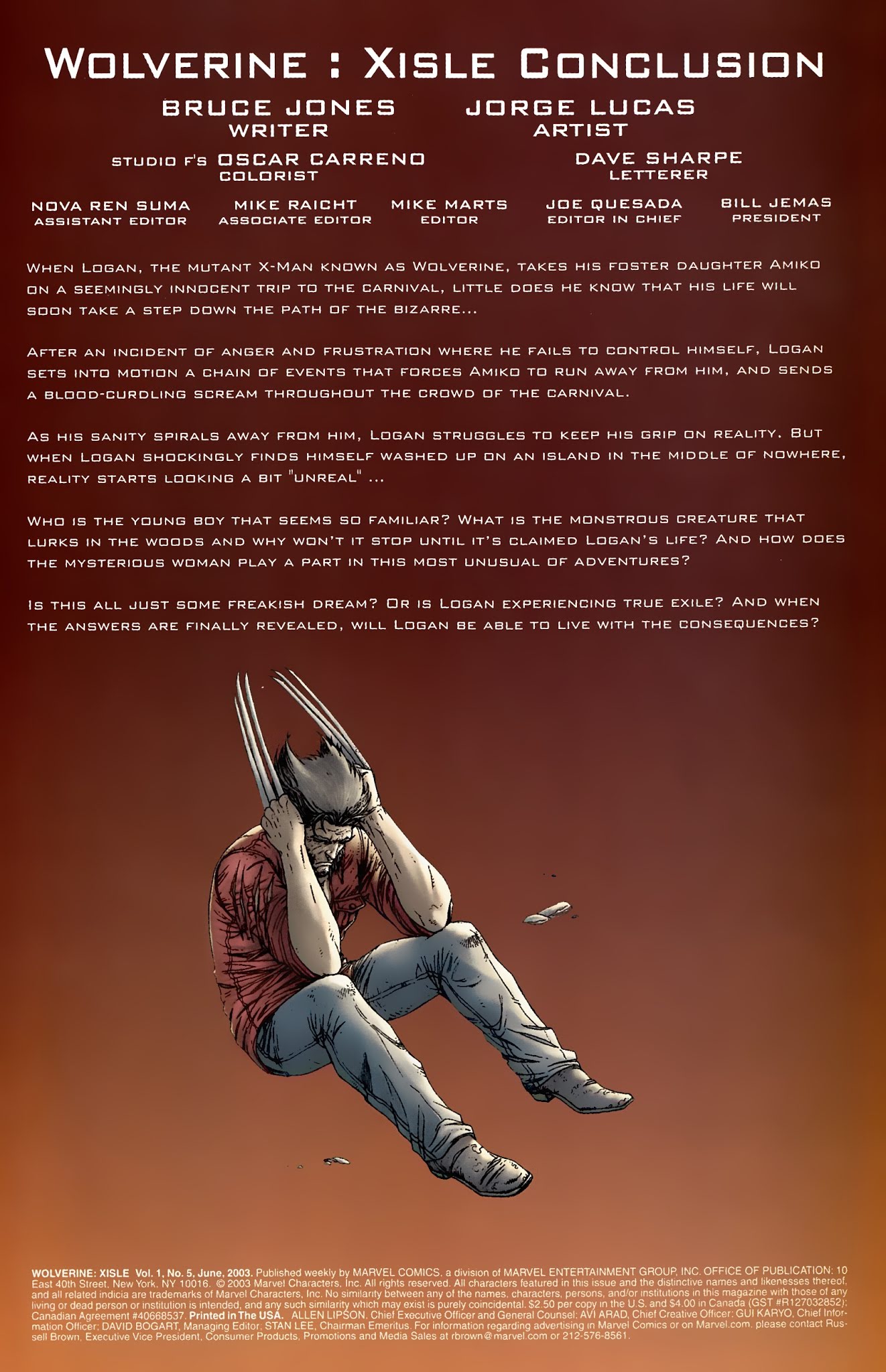 Read online Wolverine: Xisle comic -  Issue #5 - 2