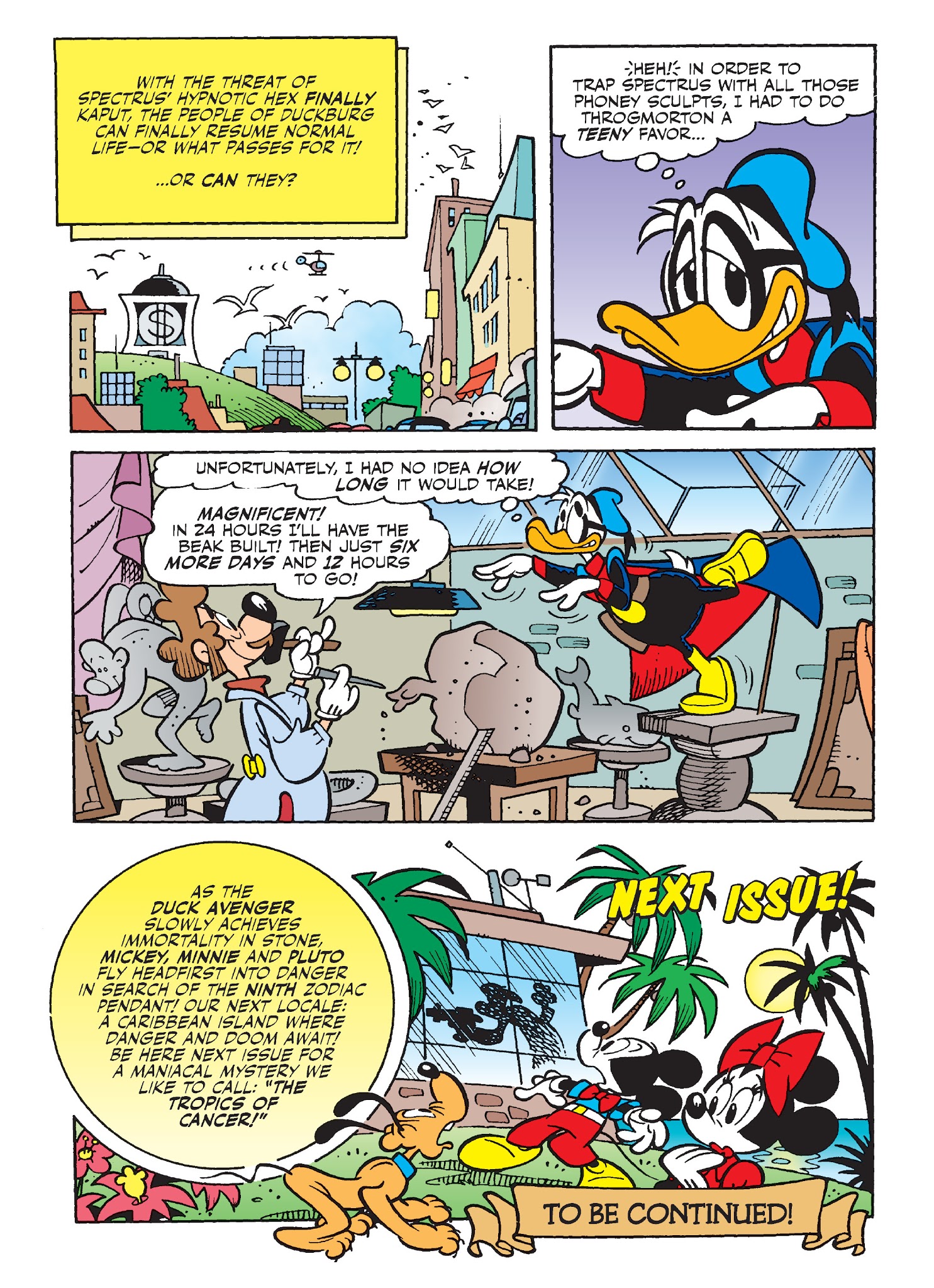 Read online Mickey and Donald: The Search For the Zodiac Stone comic -  Issue # TPB - 240