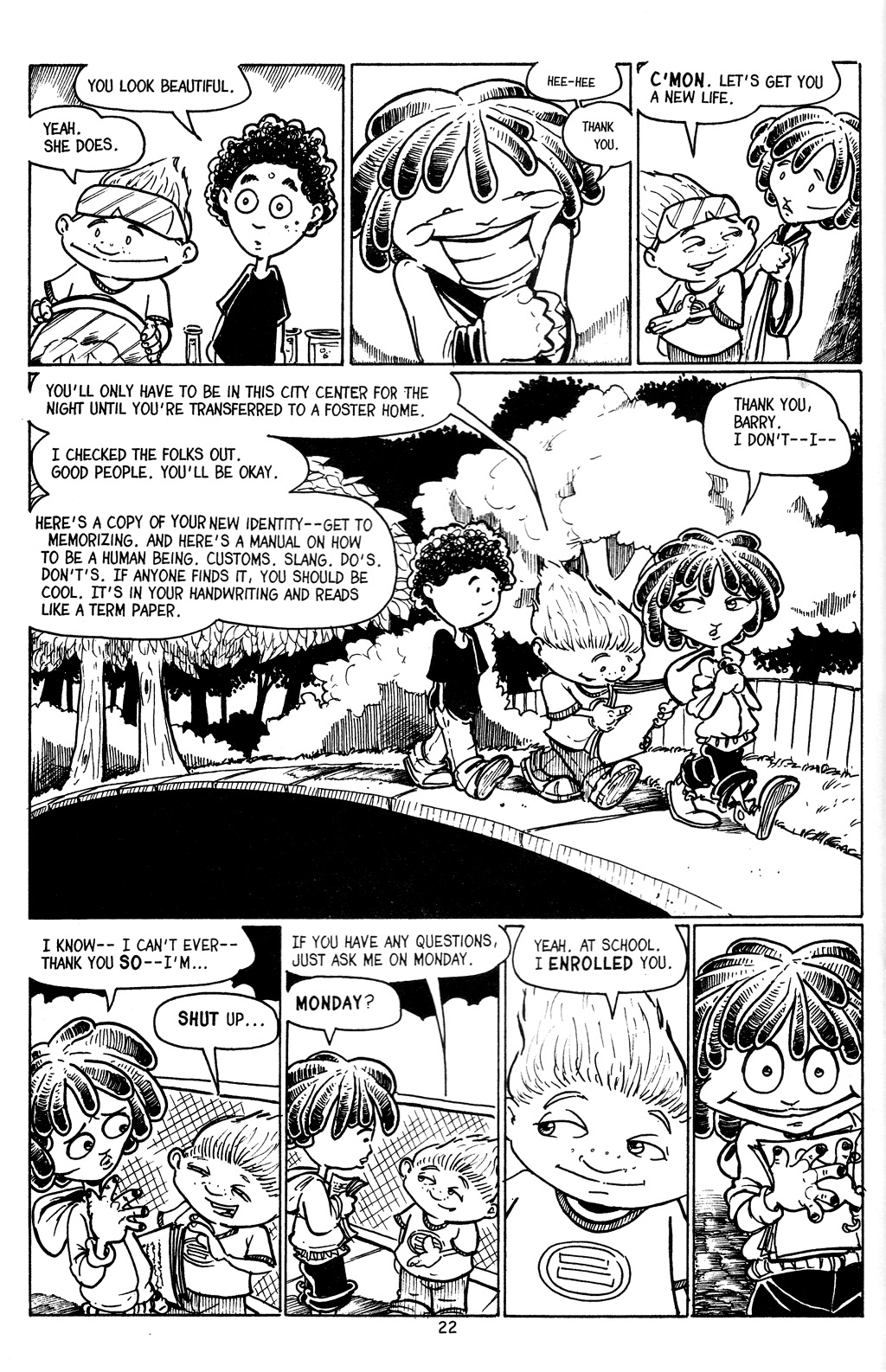 Read online The Adventures of Barry Ween, Boy Genius 3: Monkey Tales comic -  Issue #2 - 23