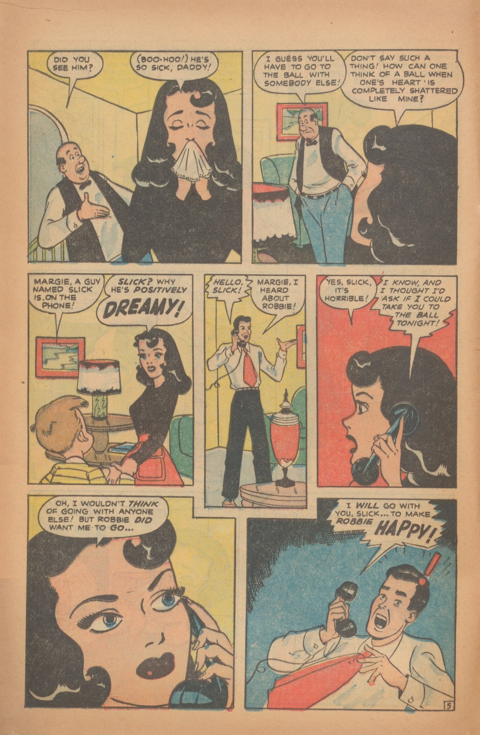 Read online Margie Comics comic -  Issue #46 - 16