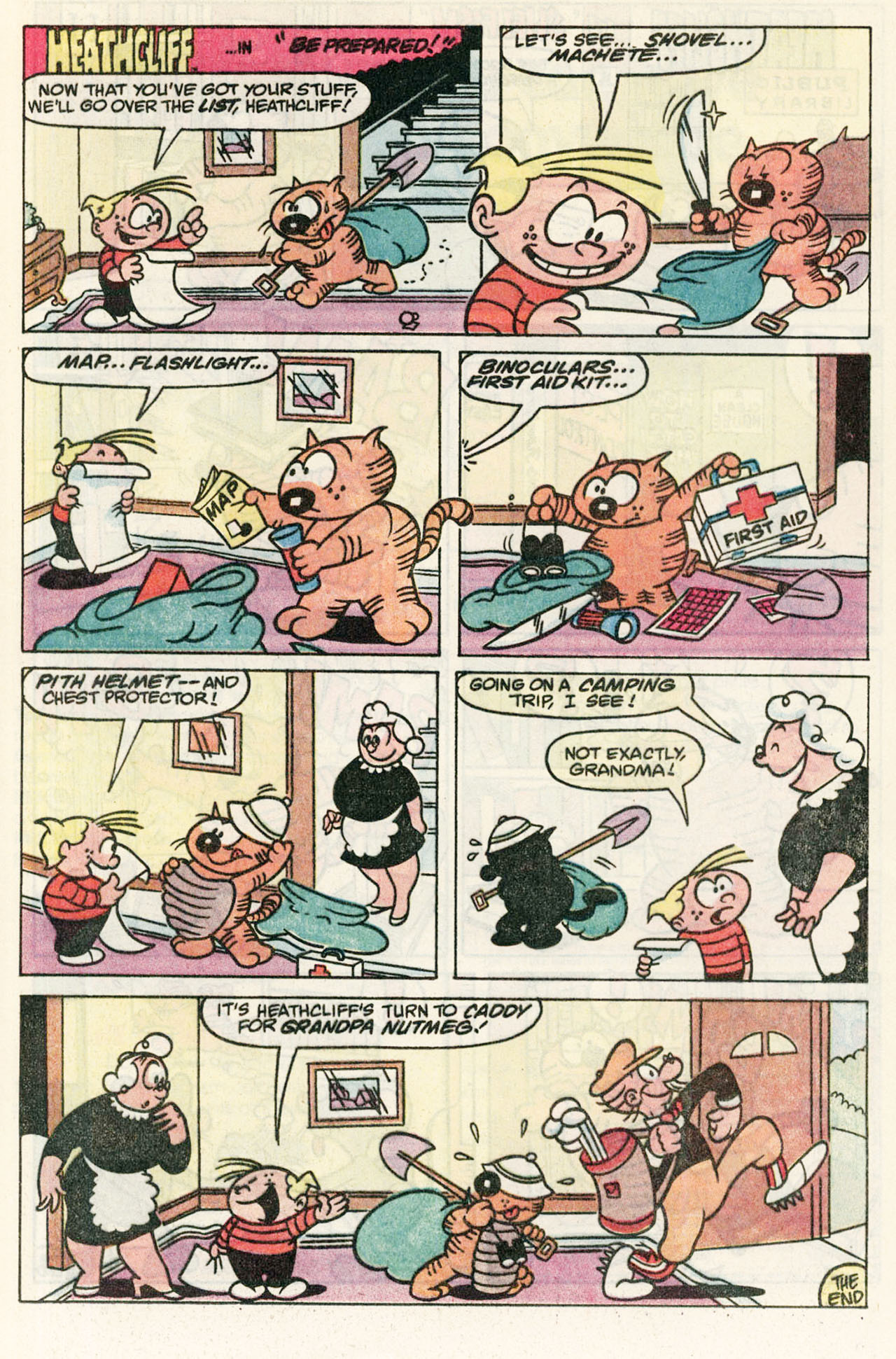 Read online Heathcliff comic -  Issue #52 - 20