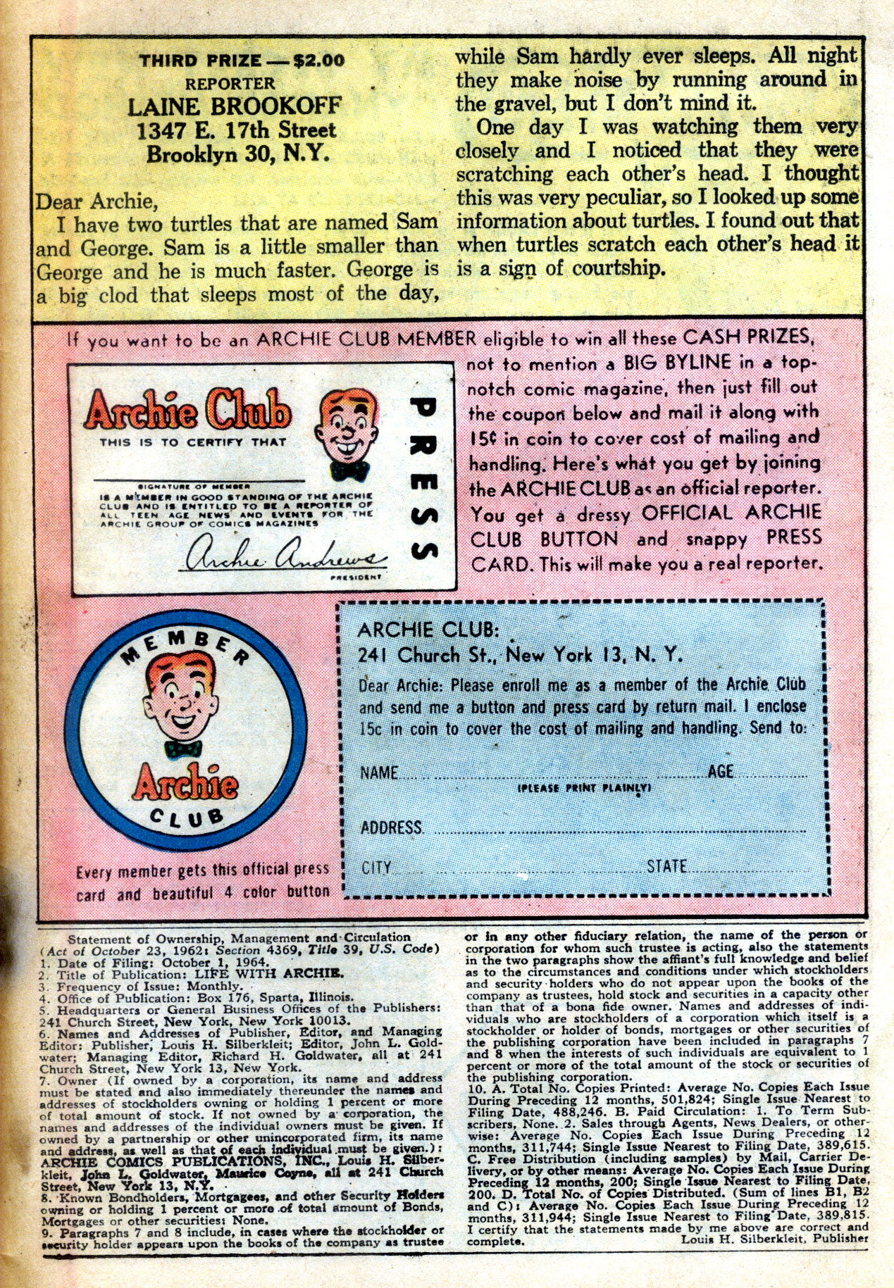 Read online Life With Archie (1958) comic -  Issue #37 - 27