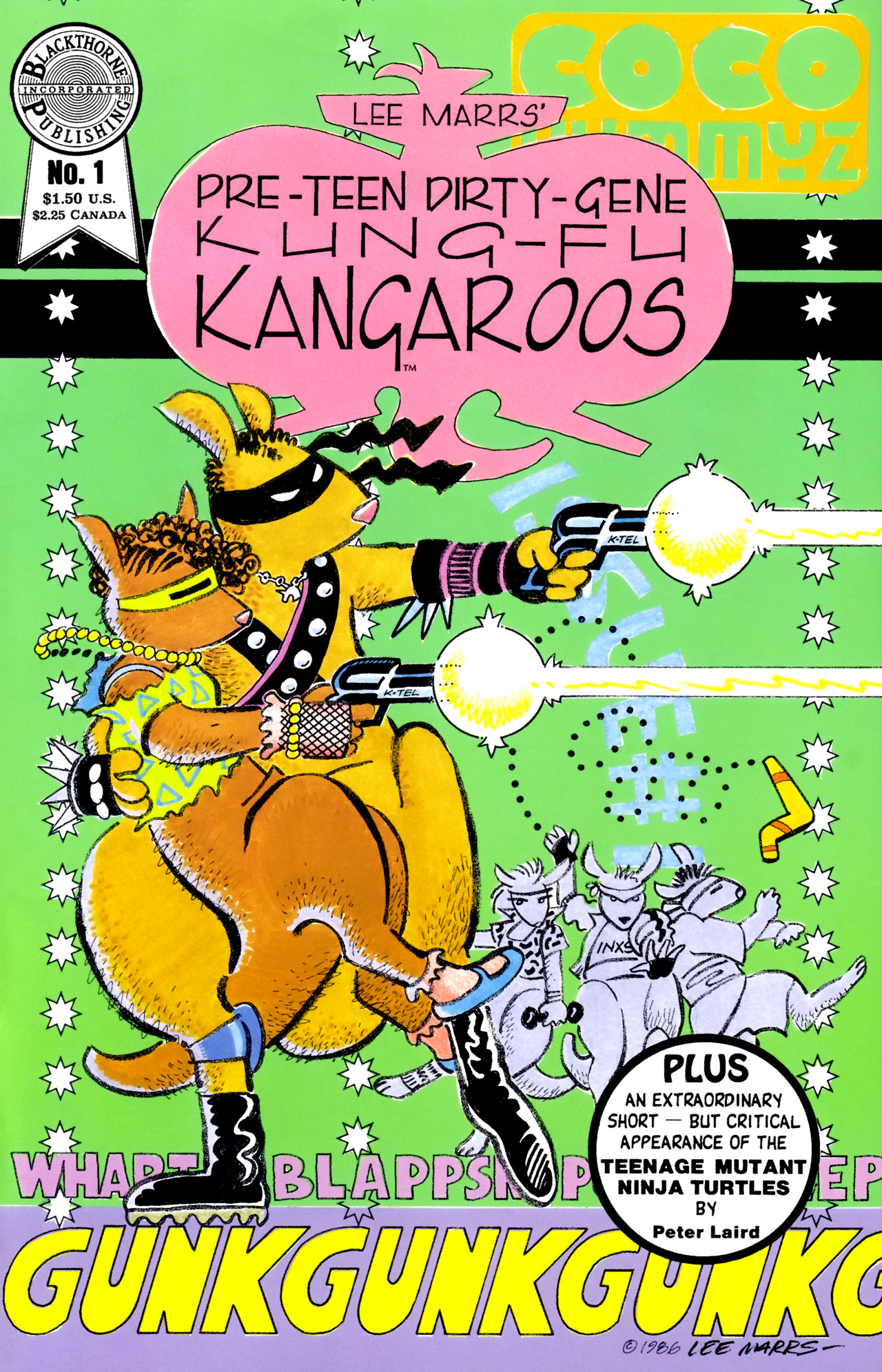 Read online Pre-Teen Dirty-Gene Kung-Fu Kangaroos comic -  Issue #1 - 1