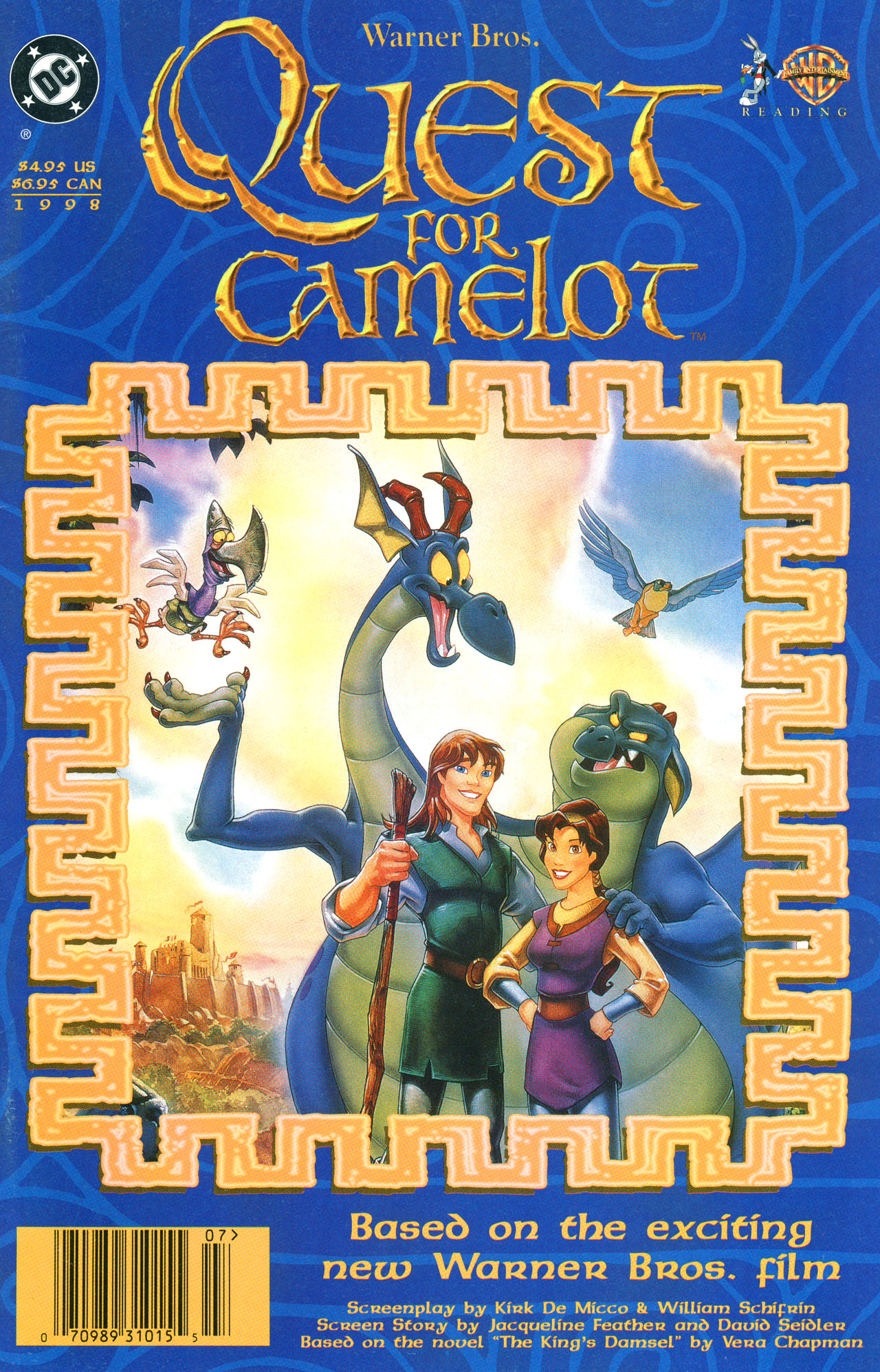 Read online Quest For Camelot comic -  Issue # Full - 1